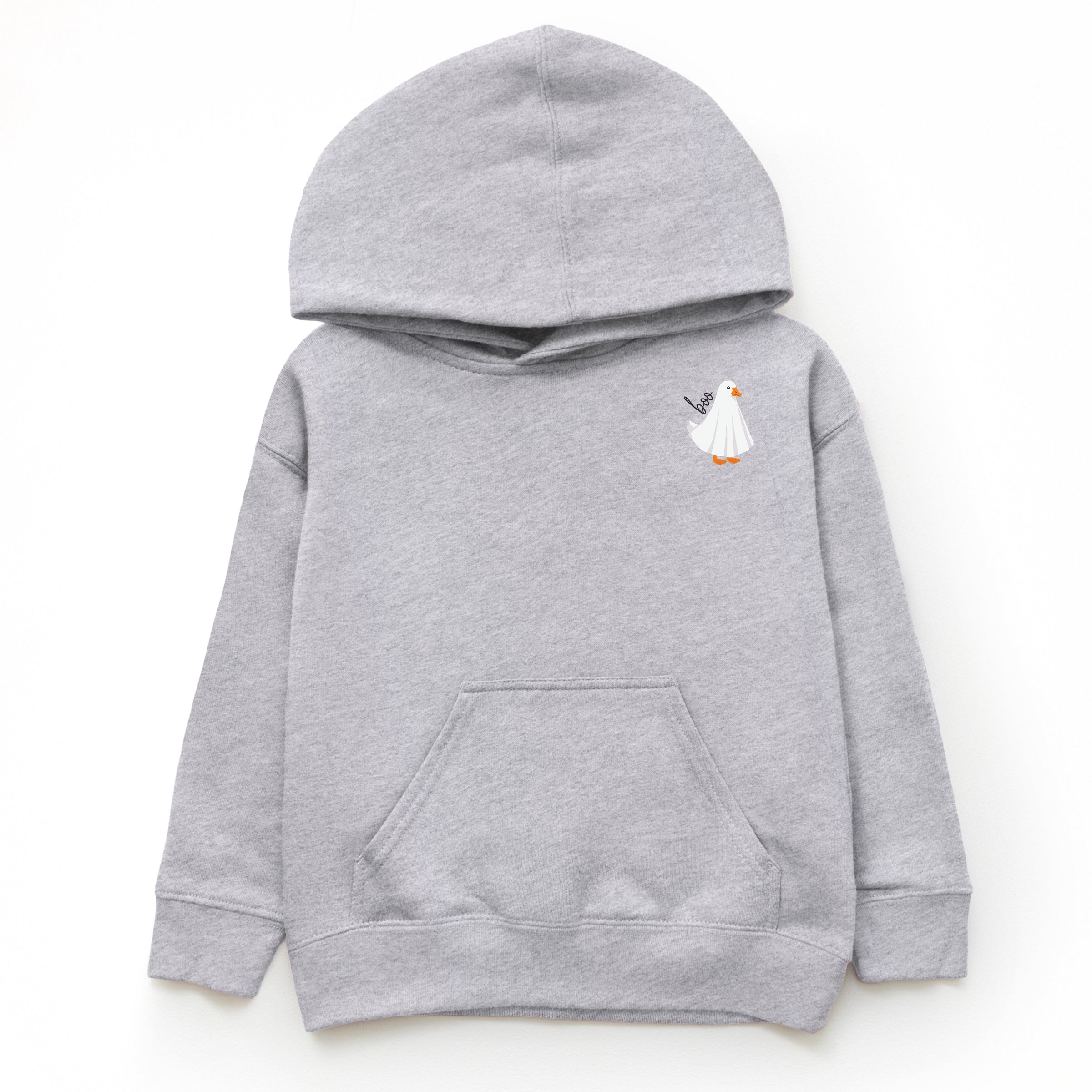 Boo Ghost Goose - Toddler Hoodie and Youth Graphic Hoodie
