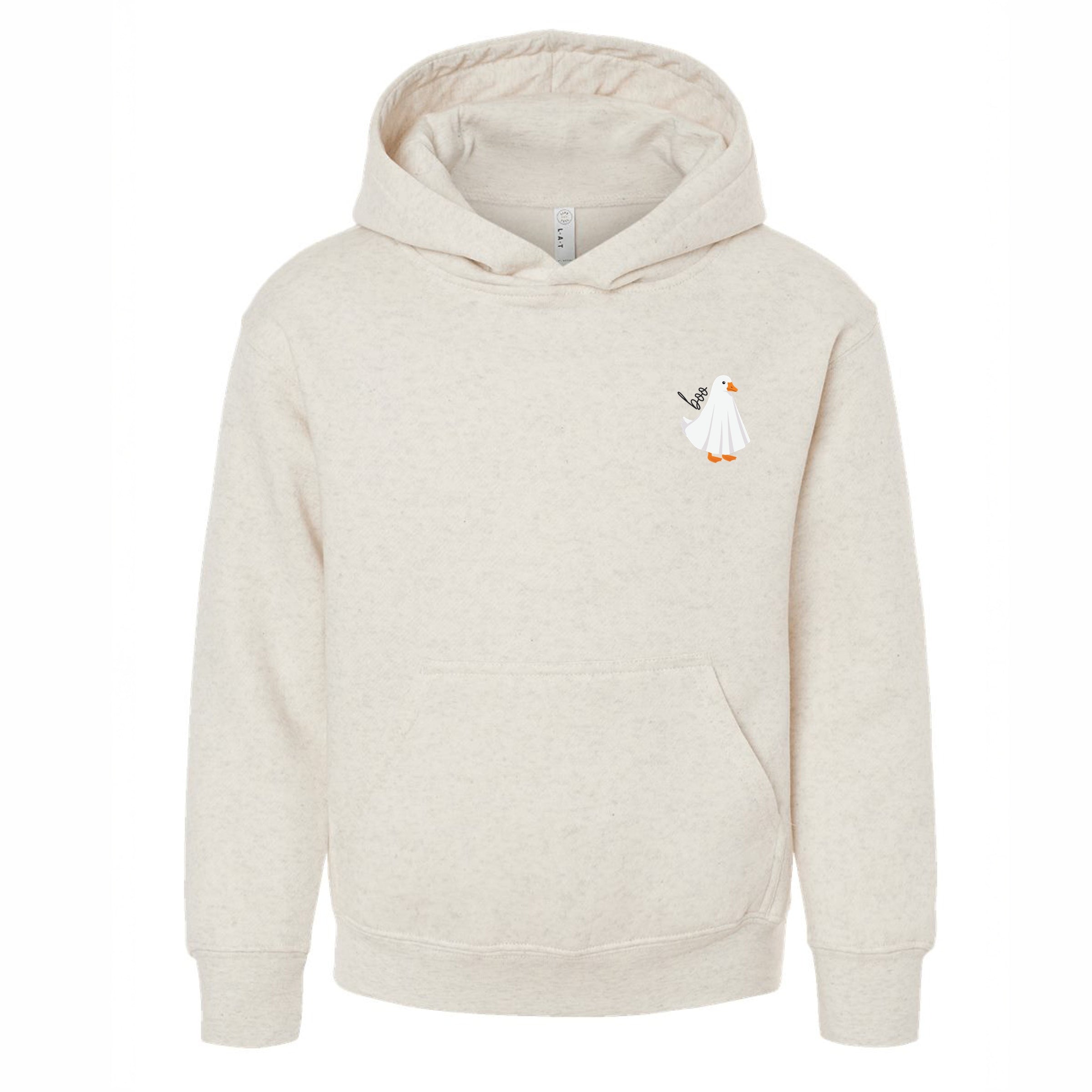 Boo Ghost Goose - Toddler Hoodie and Youth Graphic Hoodie