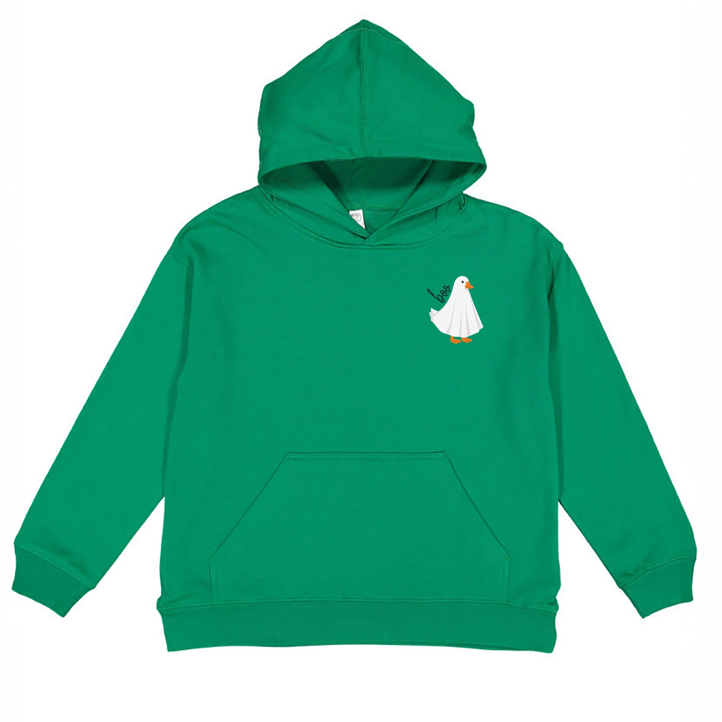 Boo Ghost Goose - Toddler Hoodie and Youth Graphic Hoodie