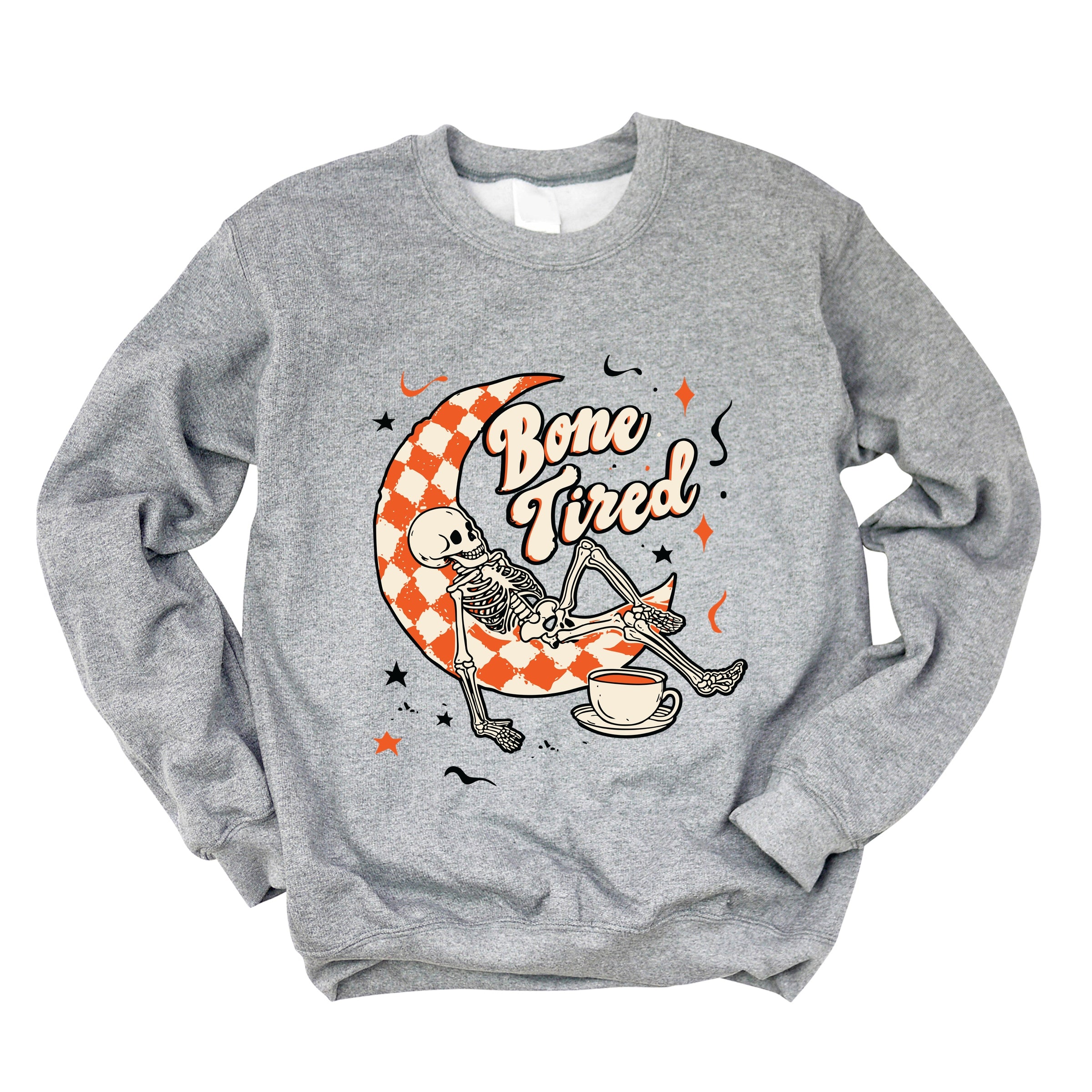 Bone Tired Moon -  Womens Sweatshirt