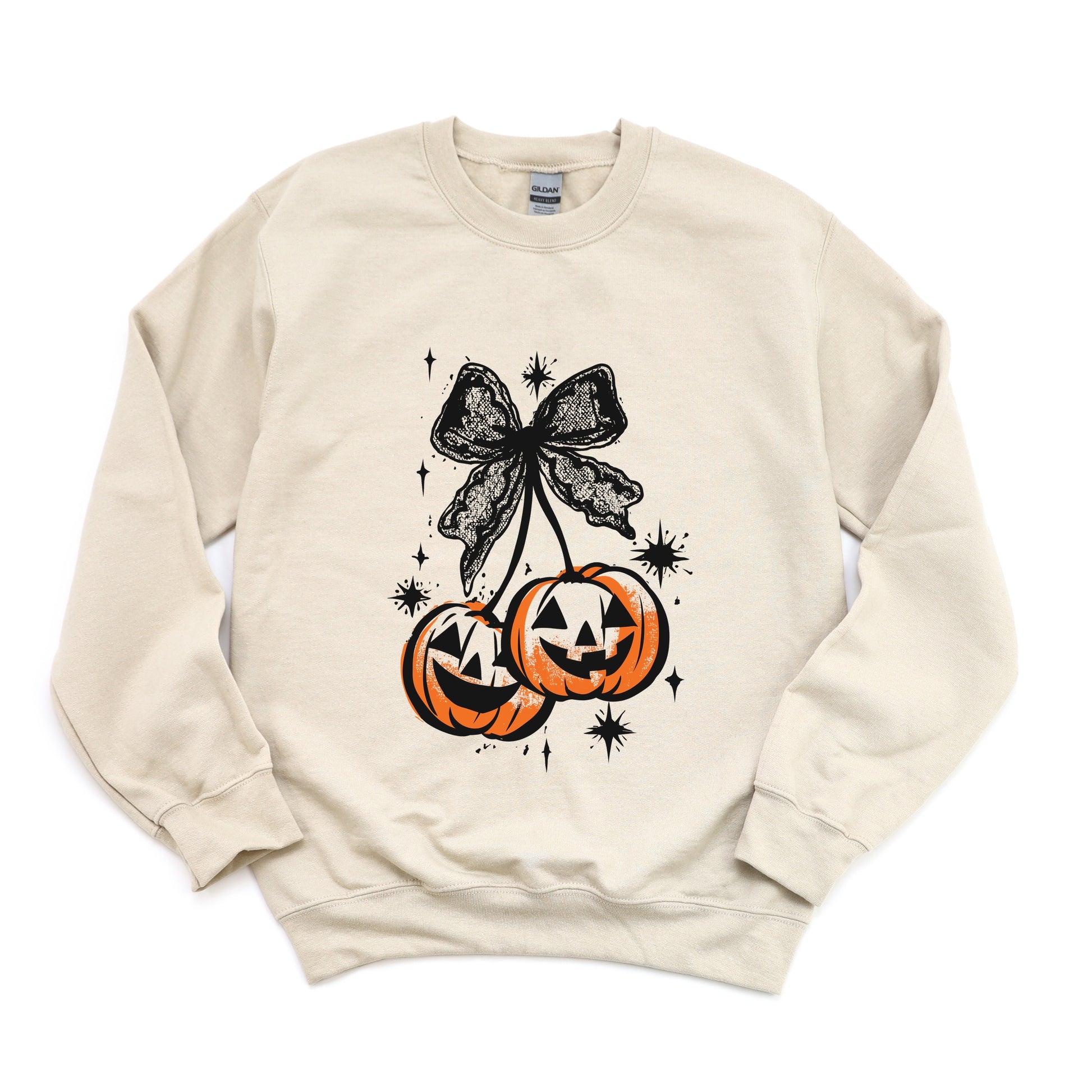 Coquette Pumpkin Cherries -  Womens Sweatshirt