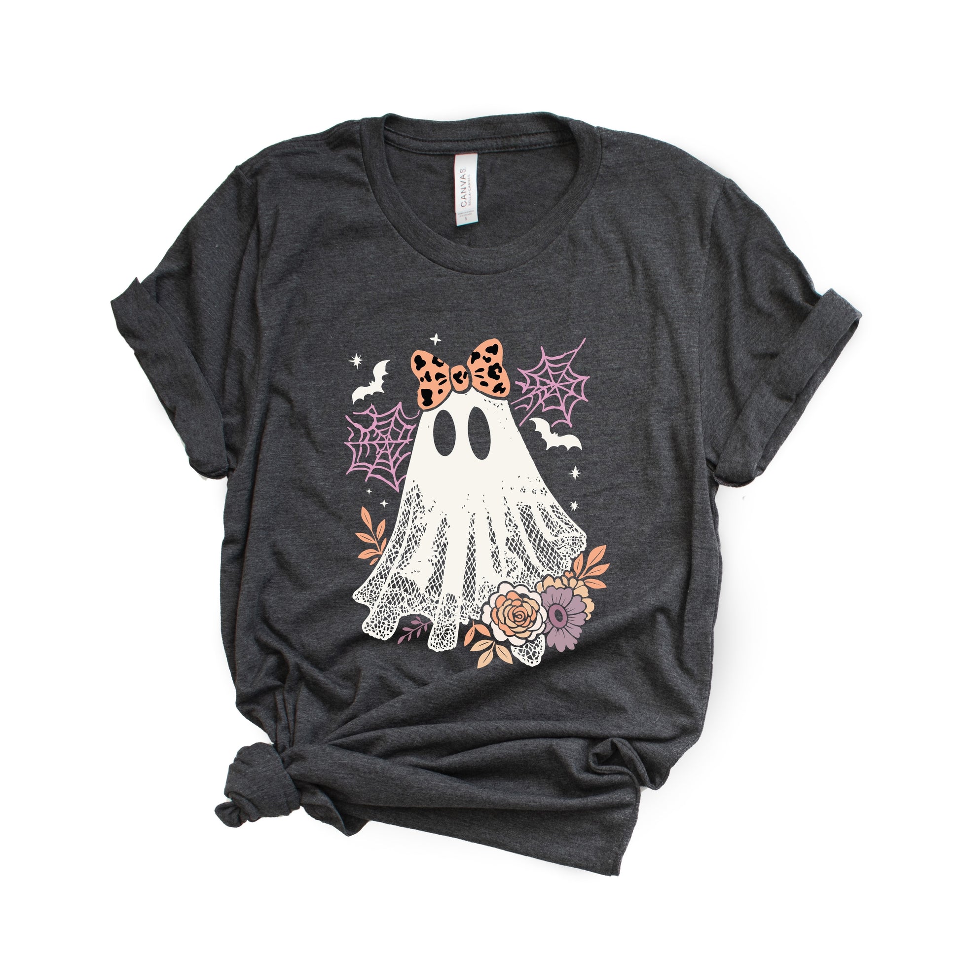 Coquette Ghost Roses  - Womens Short Sleeve Tee