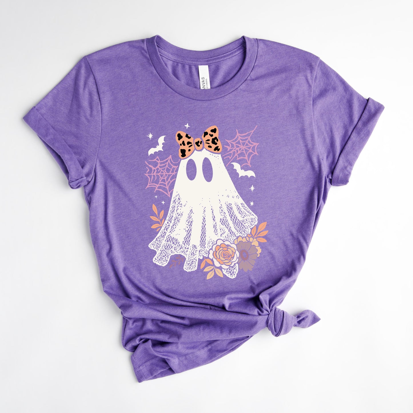 Coquette Ghost Roses  - Womens Short Sleeve Tee