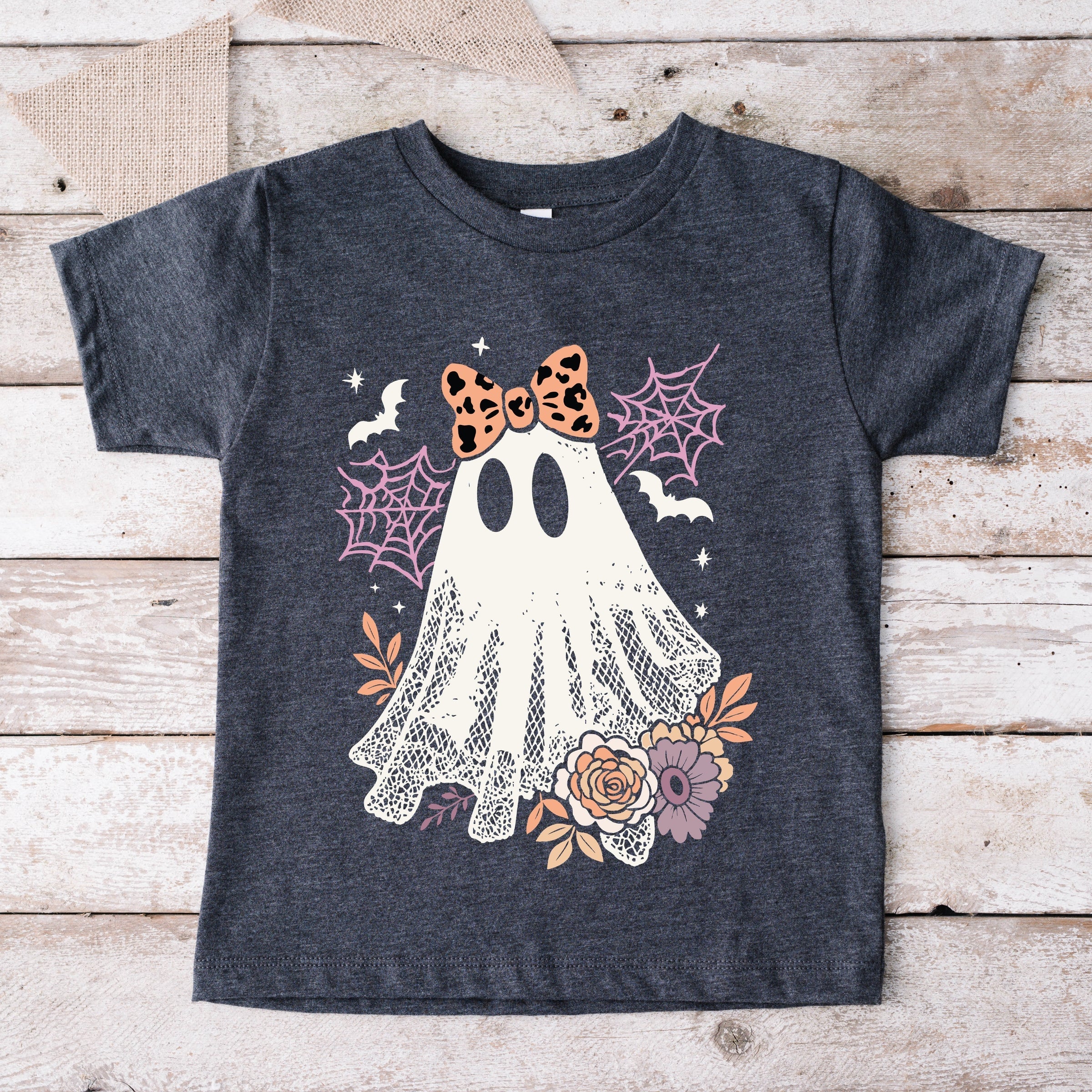 Coquette Ghost Roses - Youth Short Sleeve Graphic T-Shirt and Toddler Short Sleeve Graphic T-Shirt