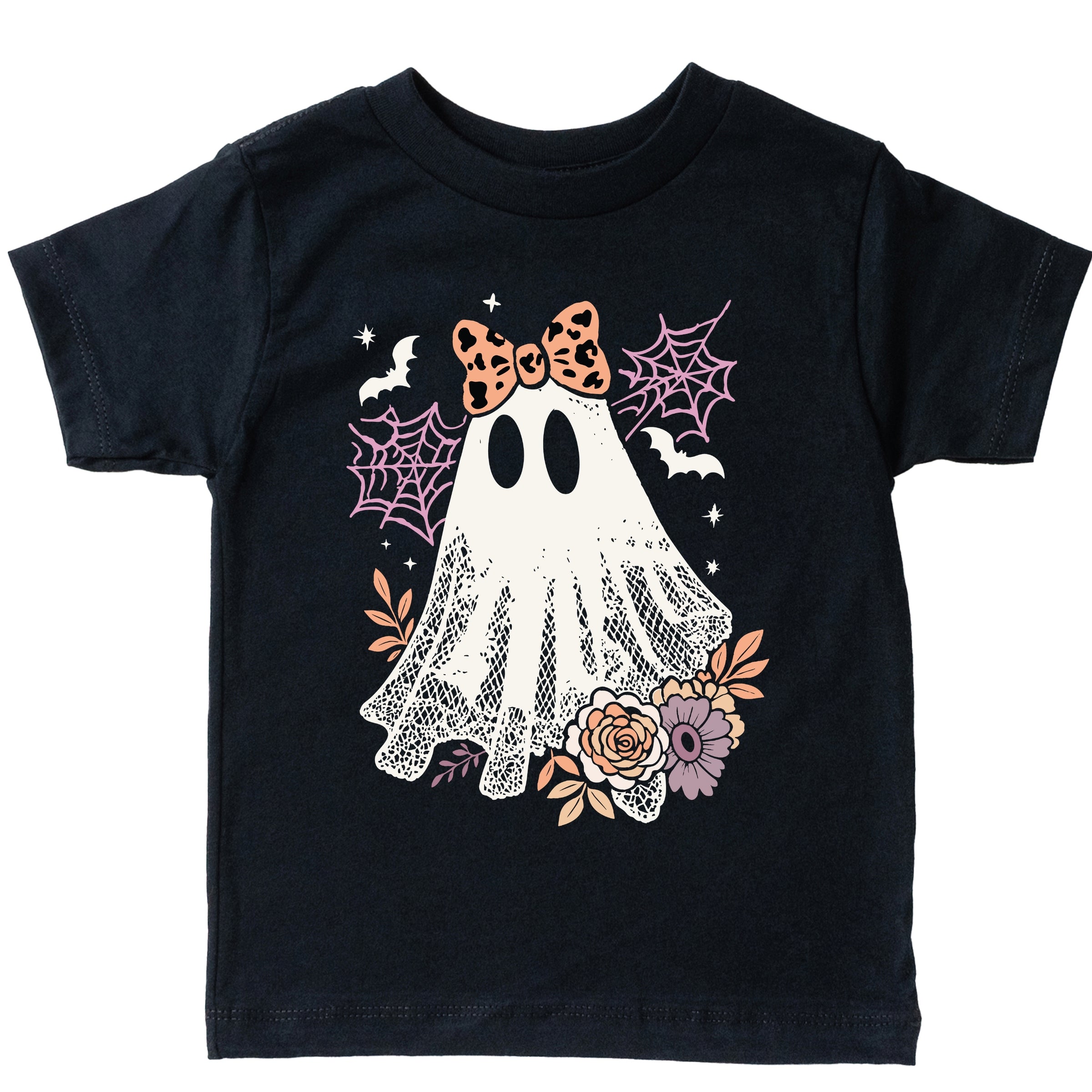 Coquette Ghost Roses - Youth Short Sleeve Graphic T-Shirt and Toddler Short Sleeve Graphic T-Shirt