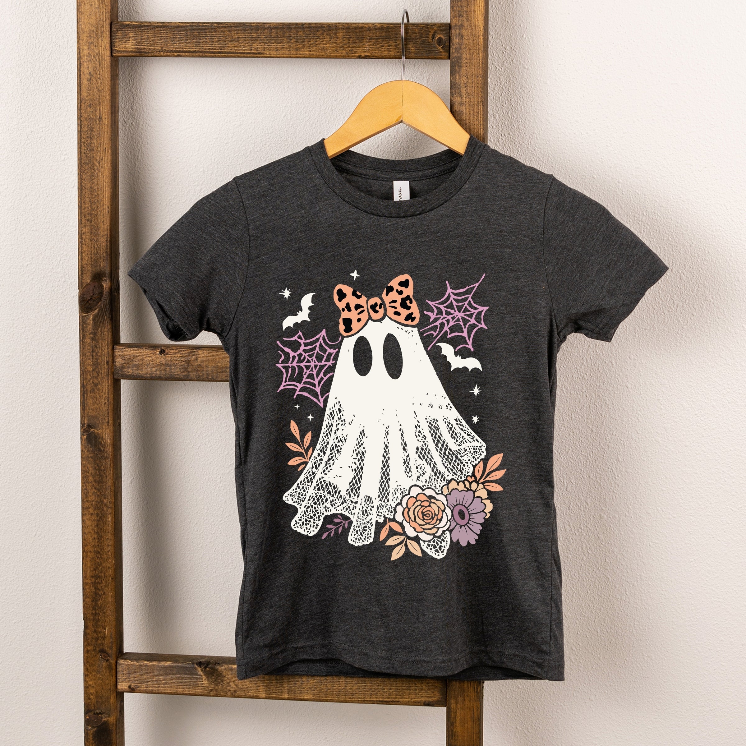 Coquette Ghost Roses - Youth Short Sleeve Graphic T-Shirt and Toddler Short Sleeve Graphic T-Shirt