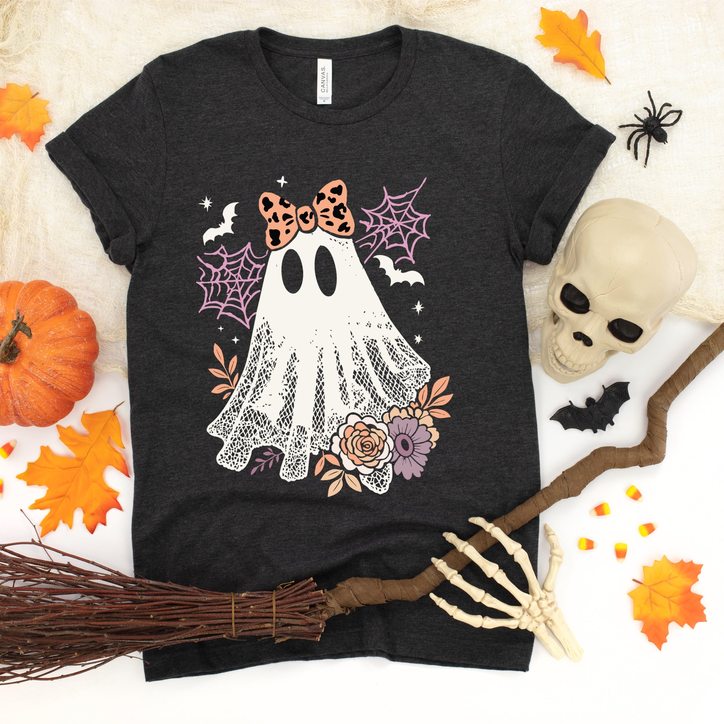 Coquette Ghost Roses - Youth Short Sleeve Graphic T-Shirt and Toddler Short Sleeve Graphic T-Shirt