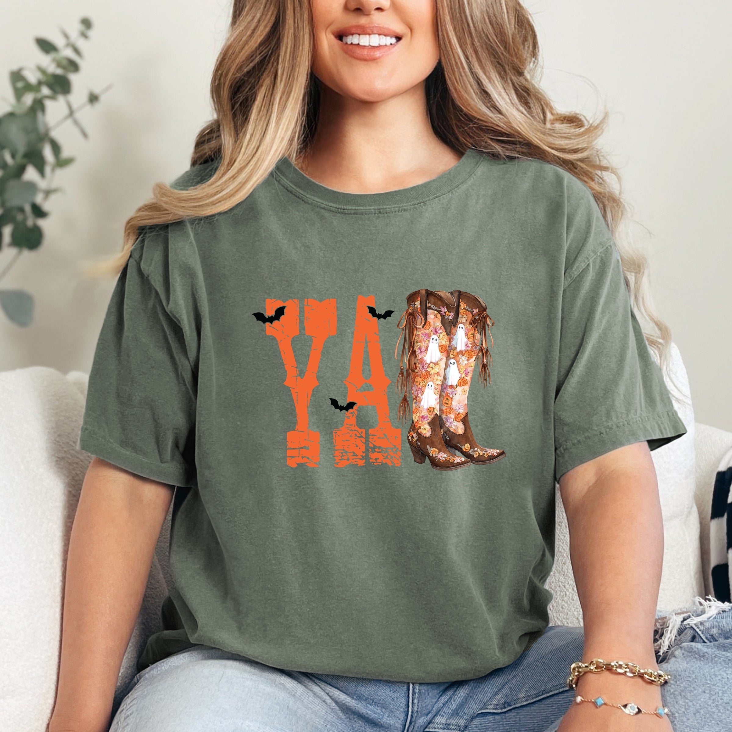 Y'all Bats - Womens Garment Dyed Tee