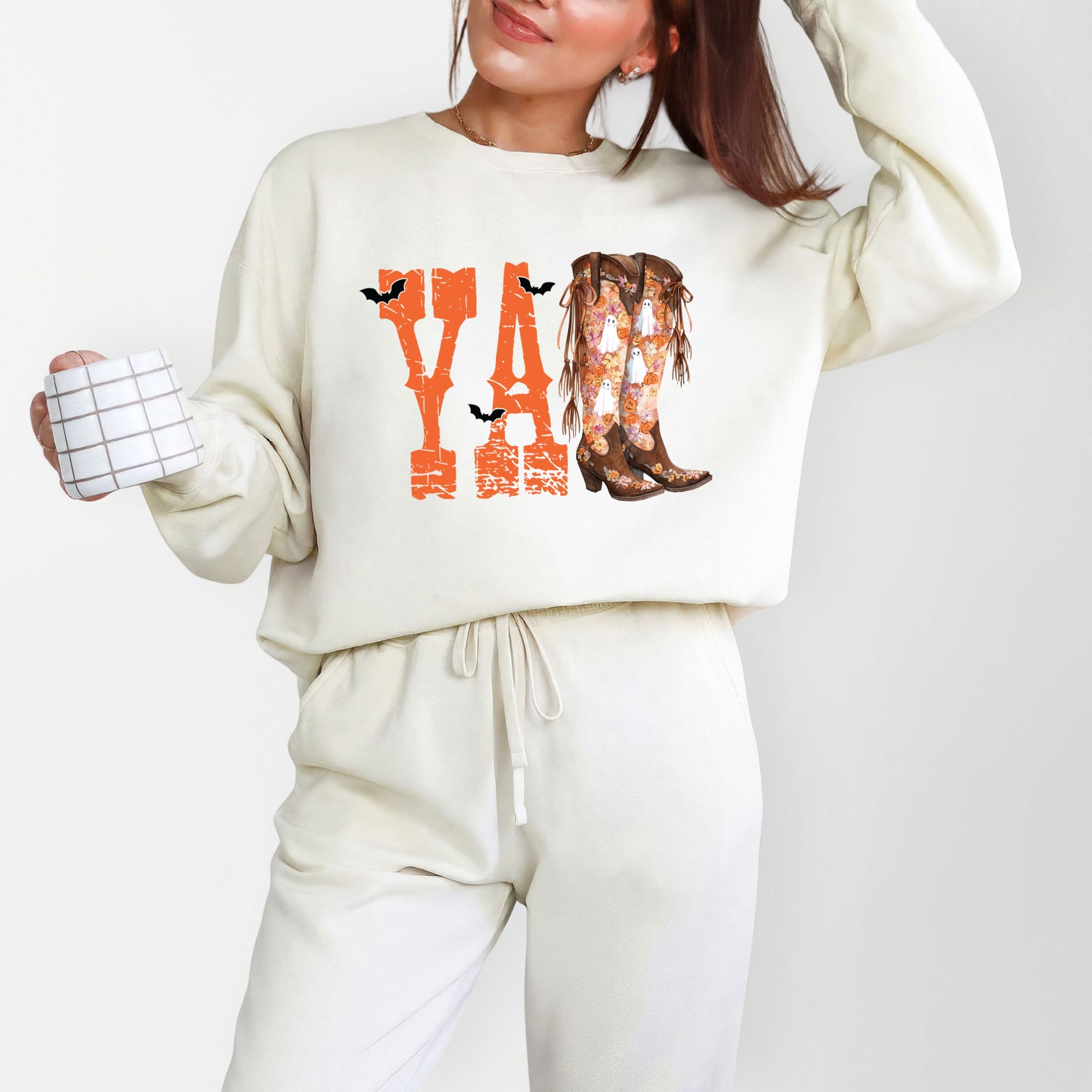 Y'all Bats - Womens Lightweight Garment Dyed Sweatshirt