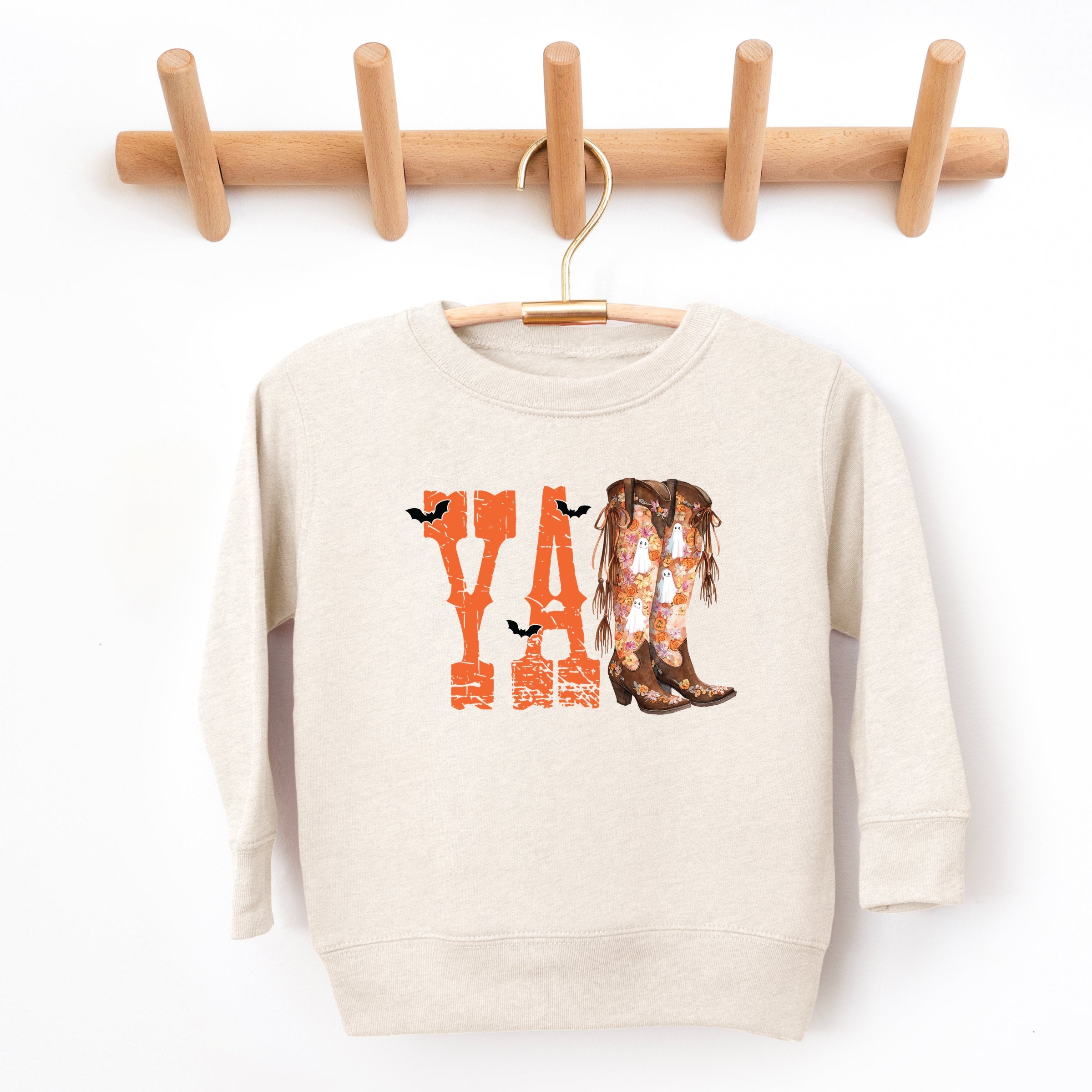 Y'all Bats - Toddler Graphic Sweatshirt and Youth Graphic Sweatshirt