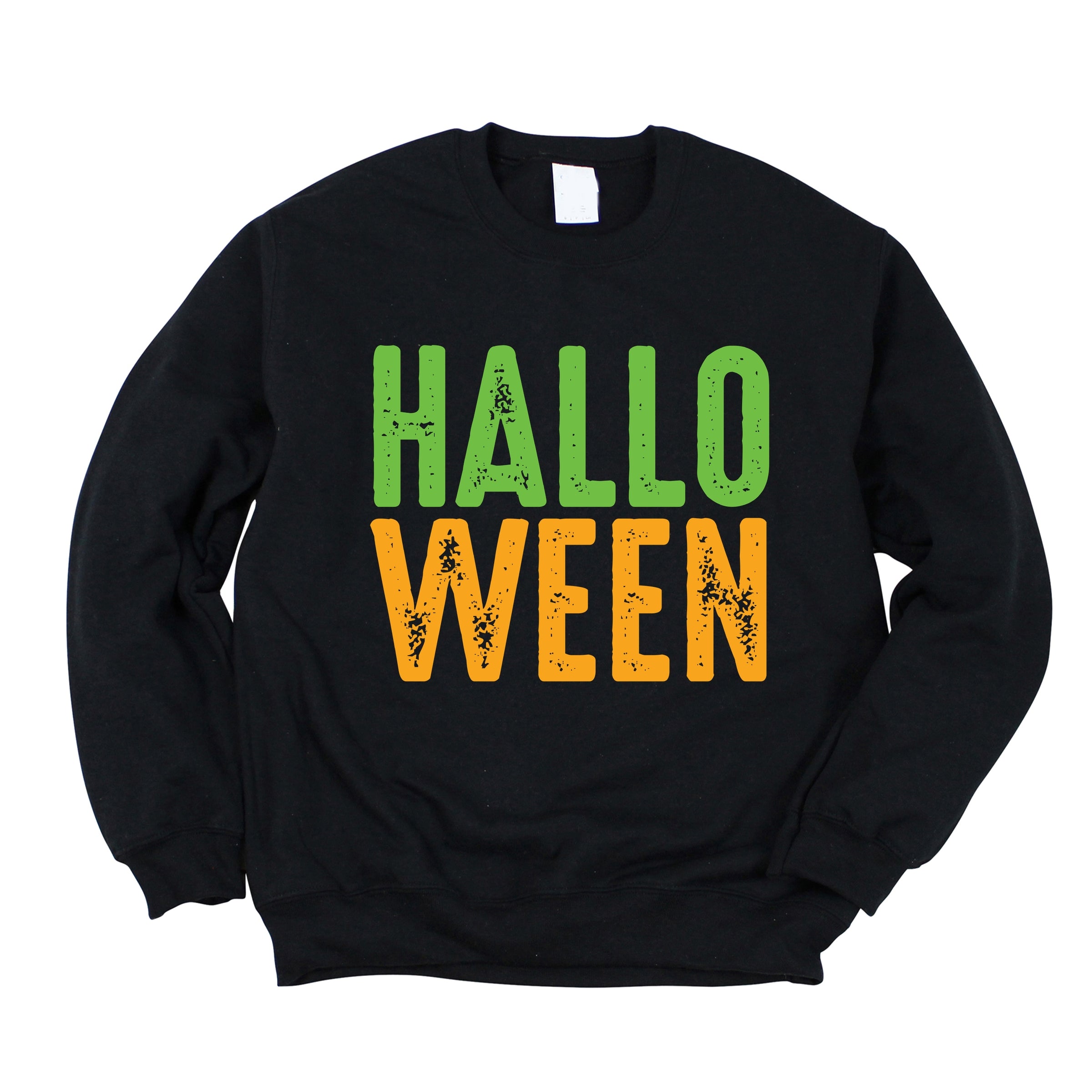 Halloween Bright Distressed - Sweatshirt