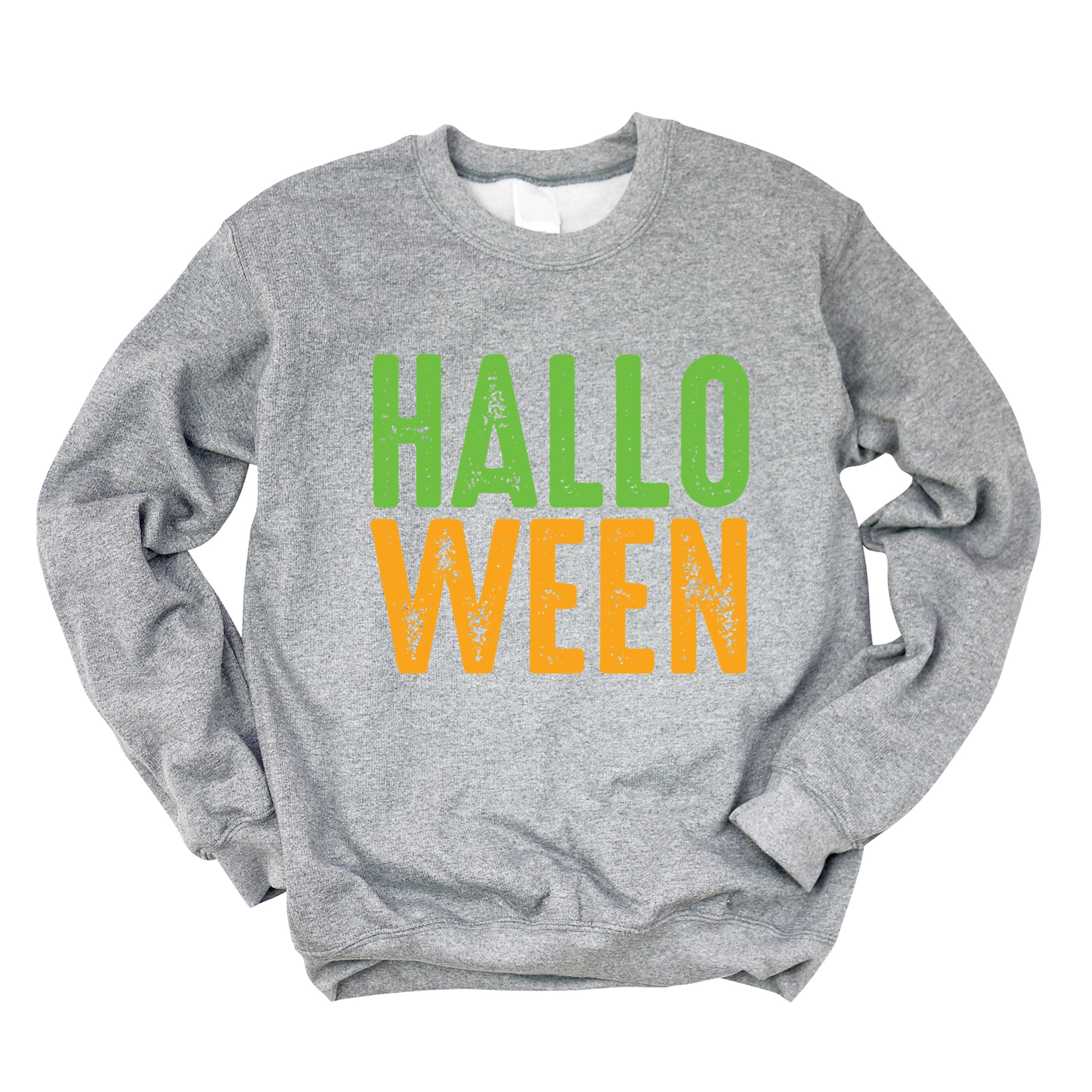 Halloween Bright Distressed - Sweatshirt