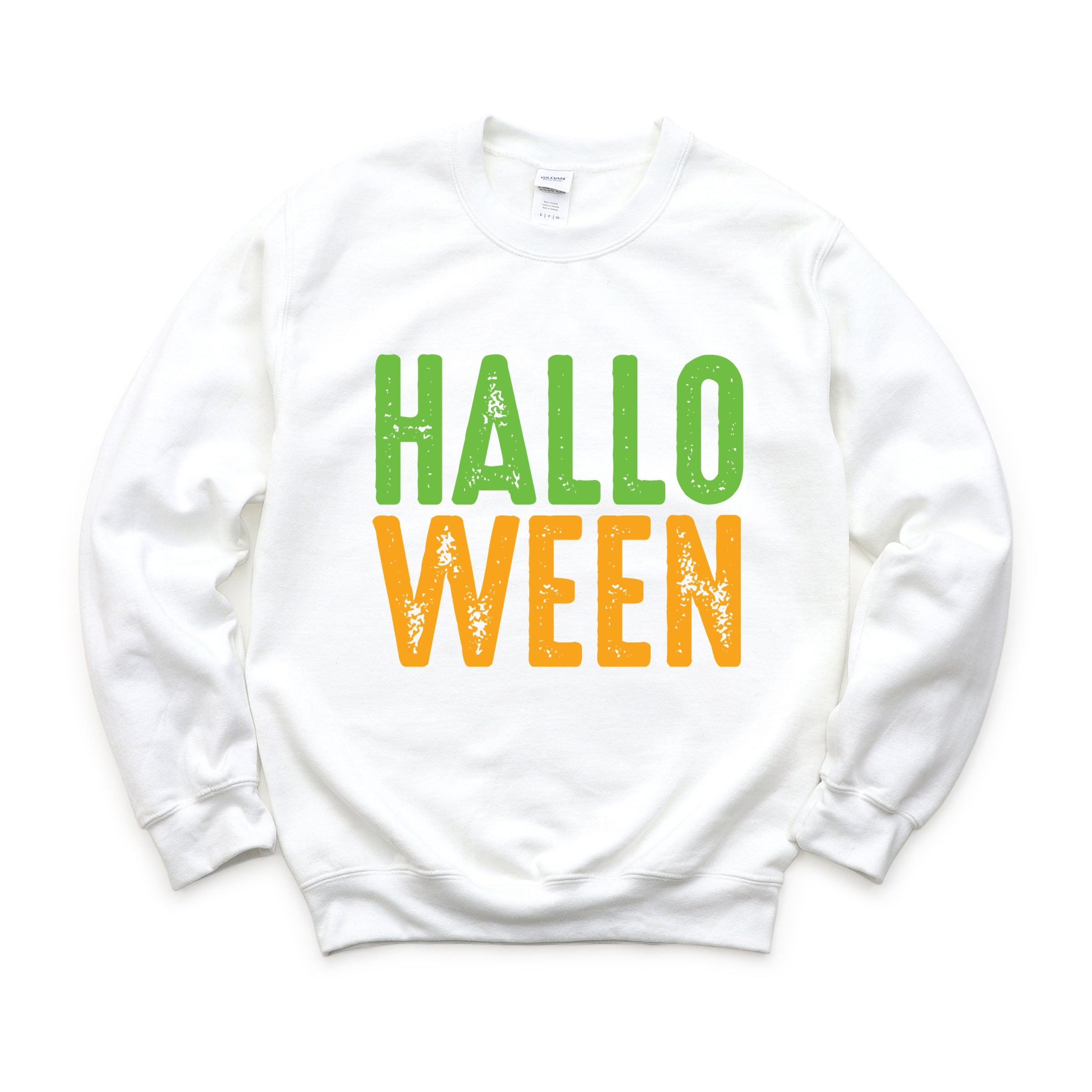 Halloween Bright Distressed - Sweatshirt