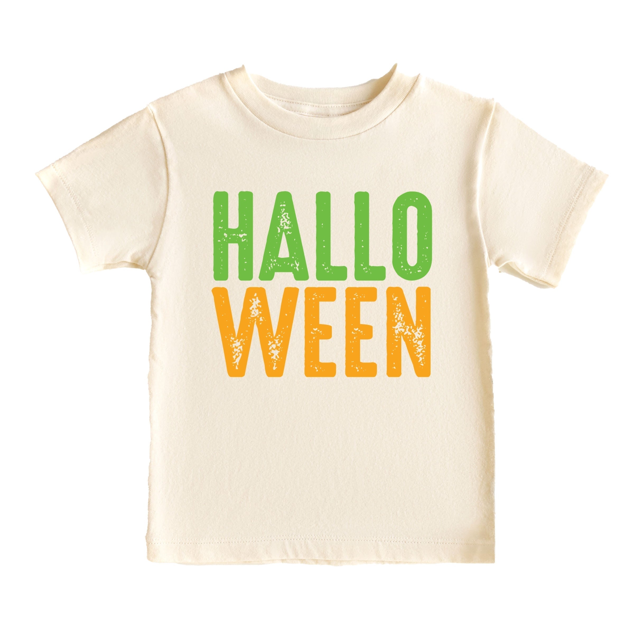 Halloween Bright Distressed - Youth Short Sleeve Graphic T-Shirt and Toddler Short Sleeve Graphic T-Shirt