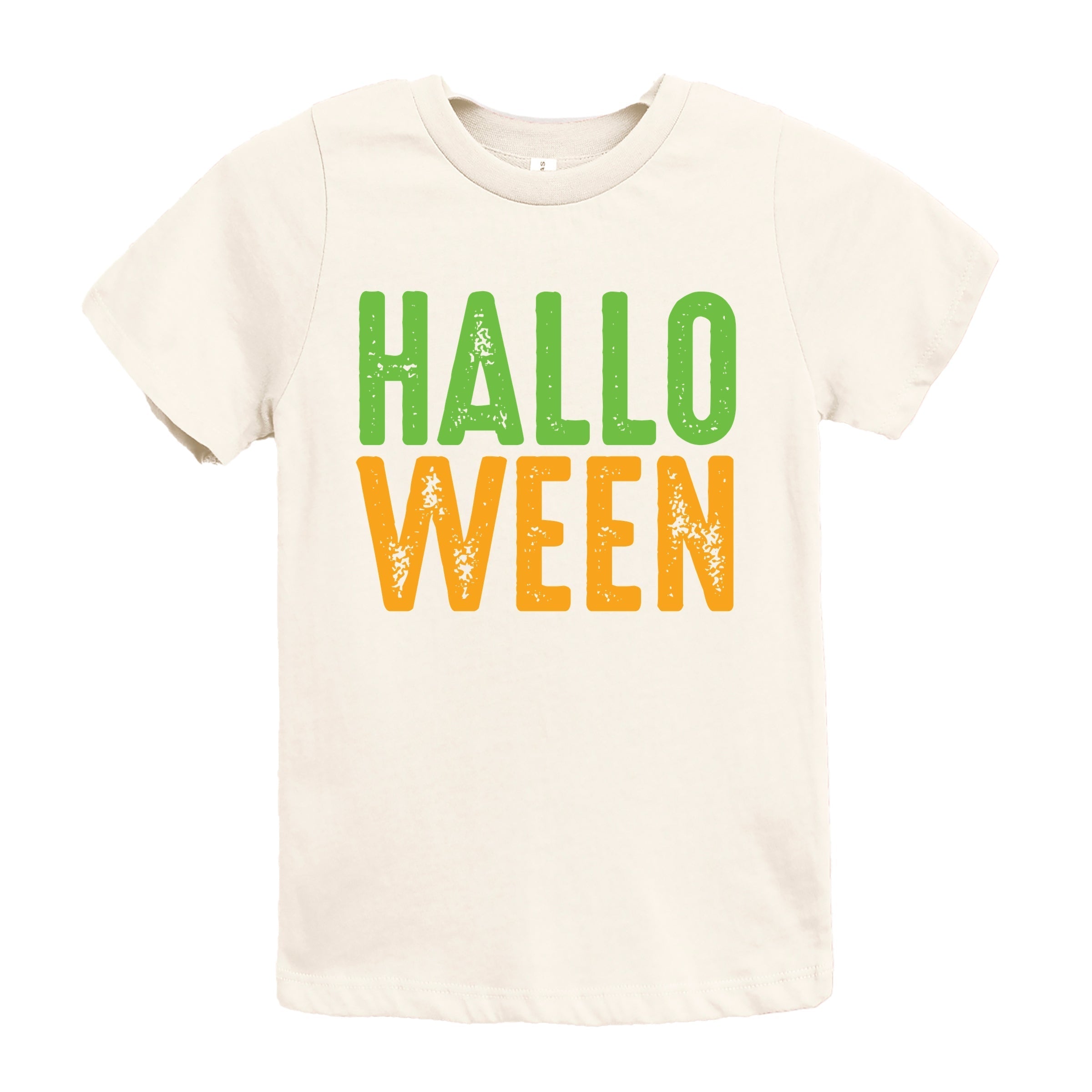 Halloween Bright Distressed - Youth Short Sleeve Graphic T-Shirt and Toddler Short Sleeve Graphic T-Shirt