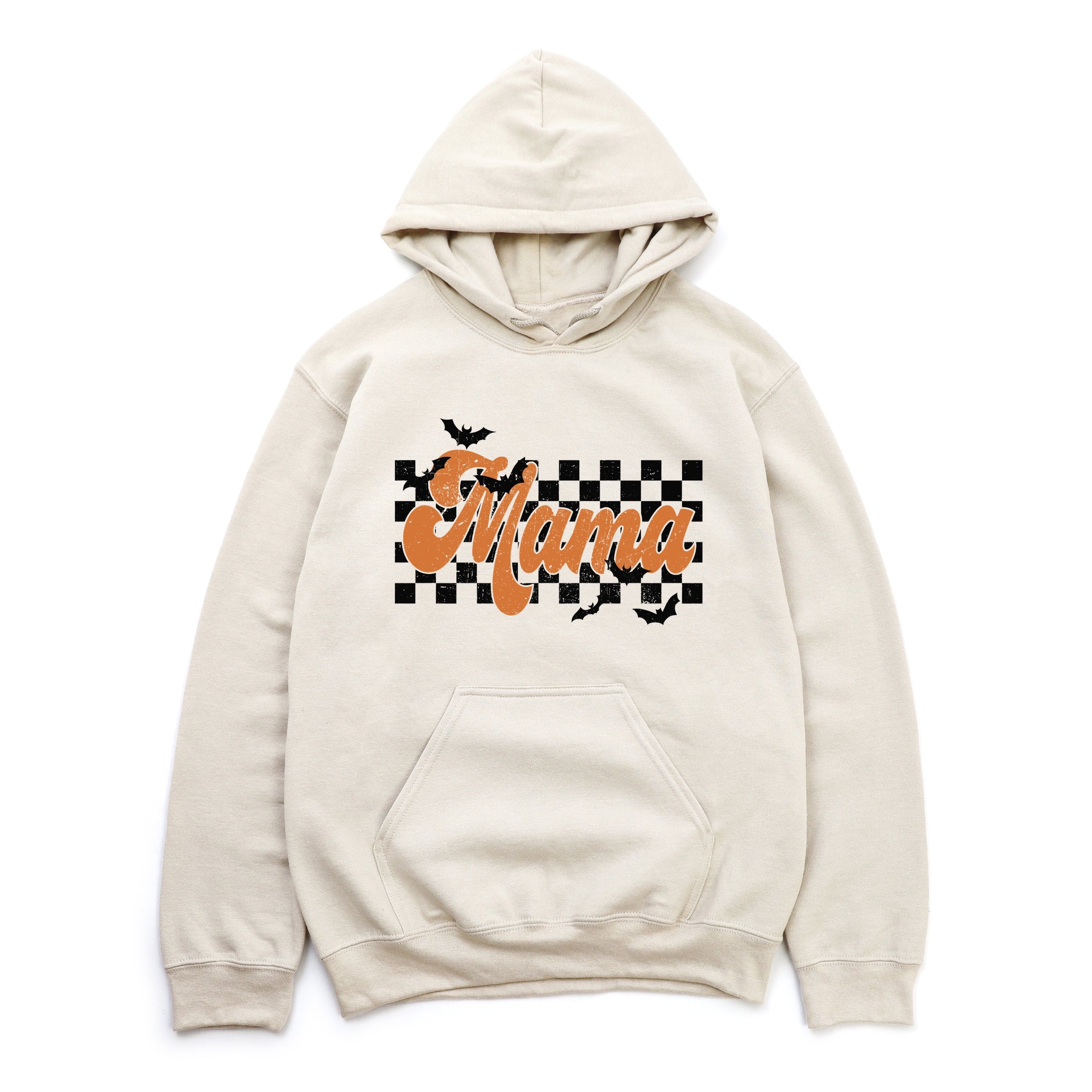 Mama Checkered Bats - Hoodie