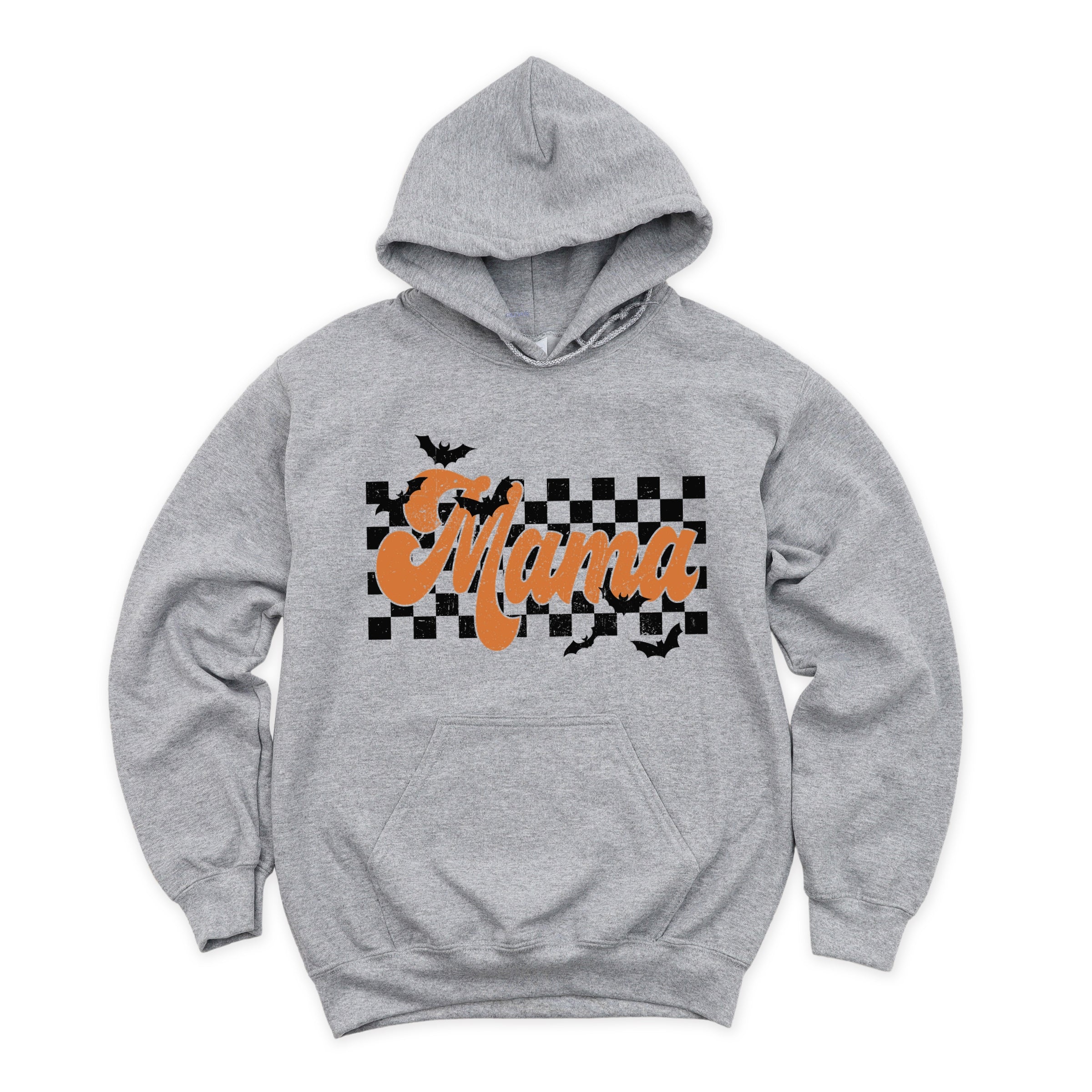 Mama Checkered Bats - Hoodie