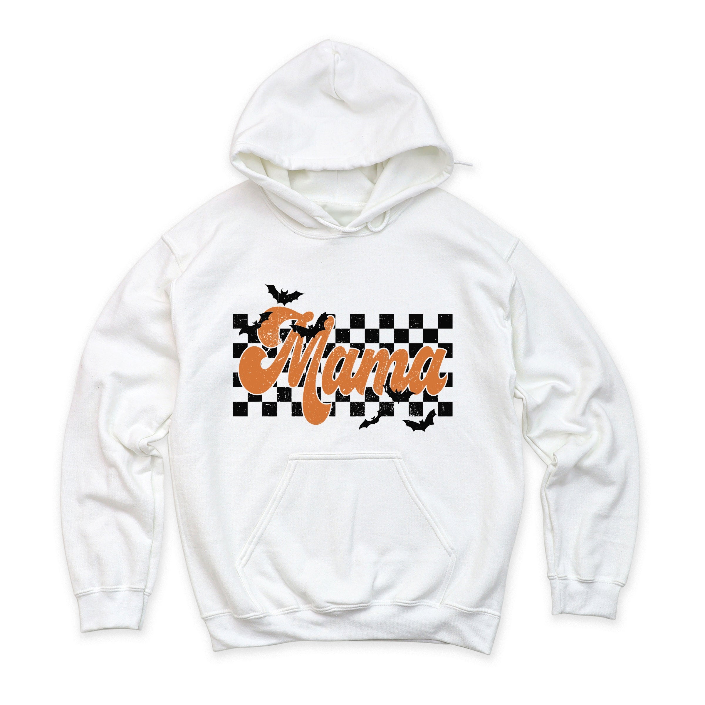 Mama Checkered Bats - Hoodie