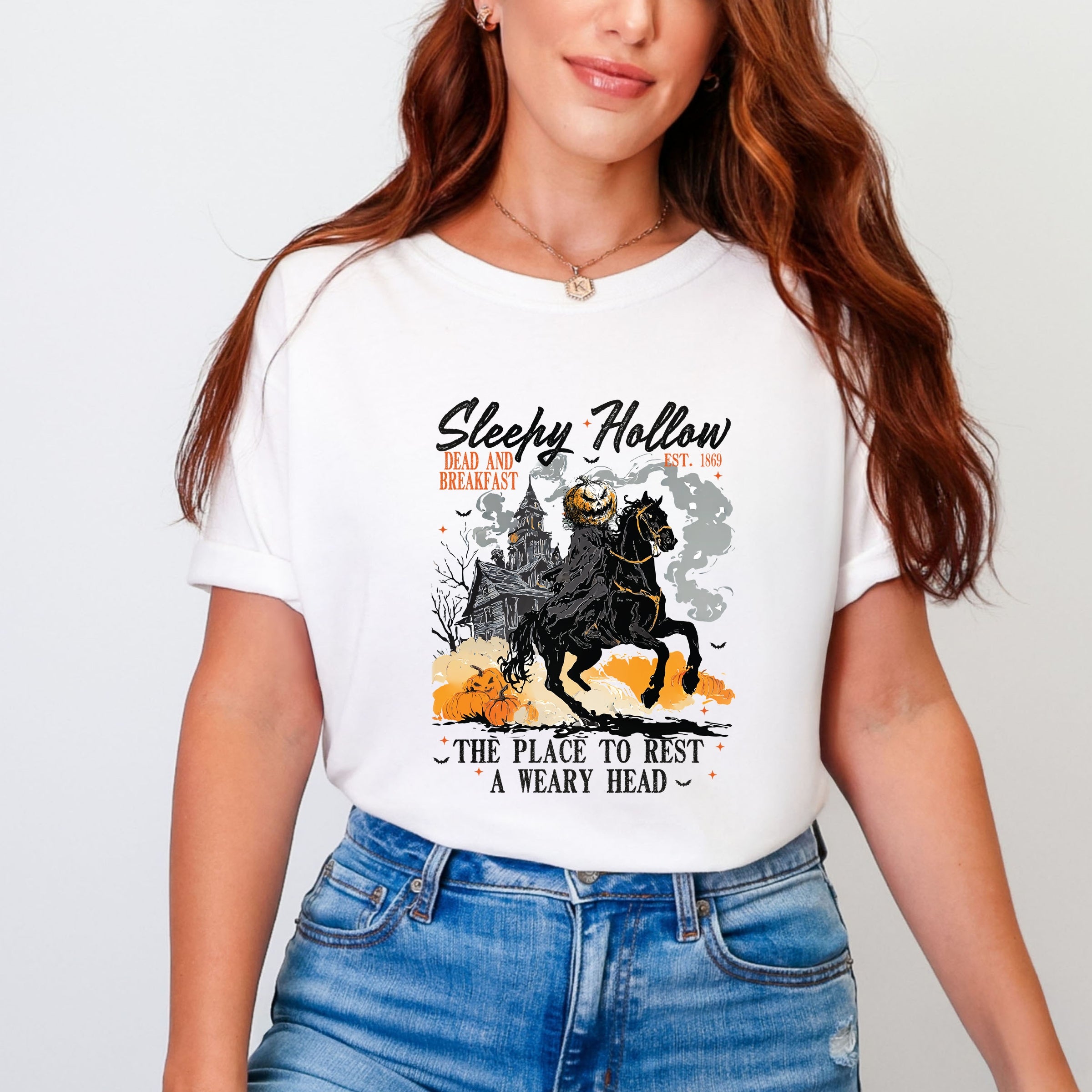 Sleepy Hollow Dead and Breakfast - Garment Dyed Tee
