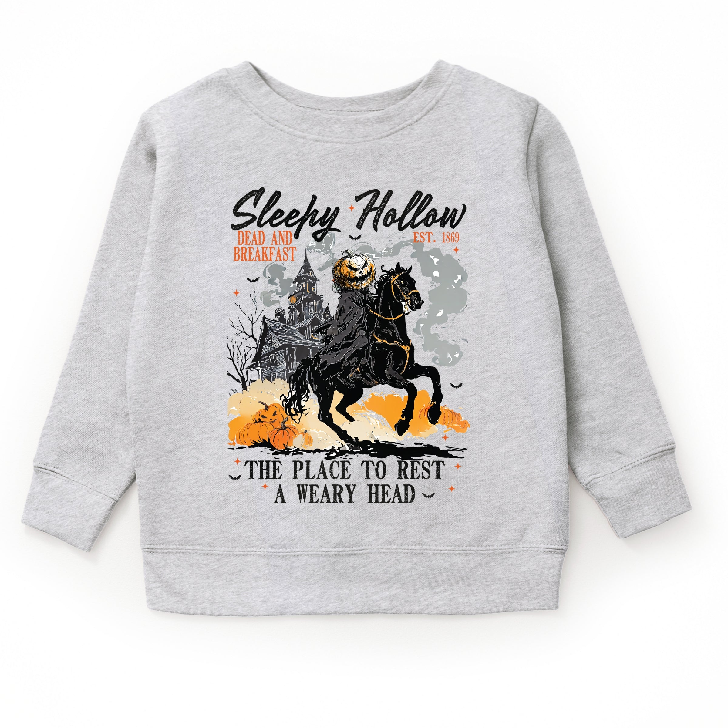 Sleepy Hollow Dead and Breakfast - Toddler Graphic Sweatshirt and Youth Graphic Sweatshirt