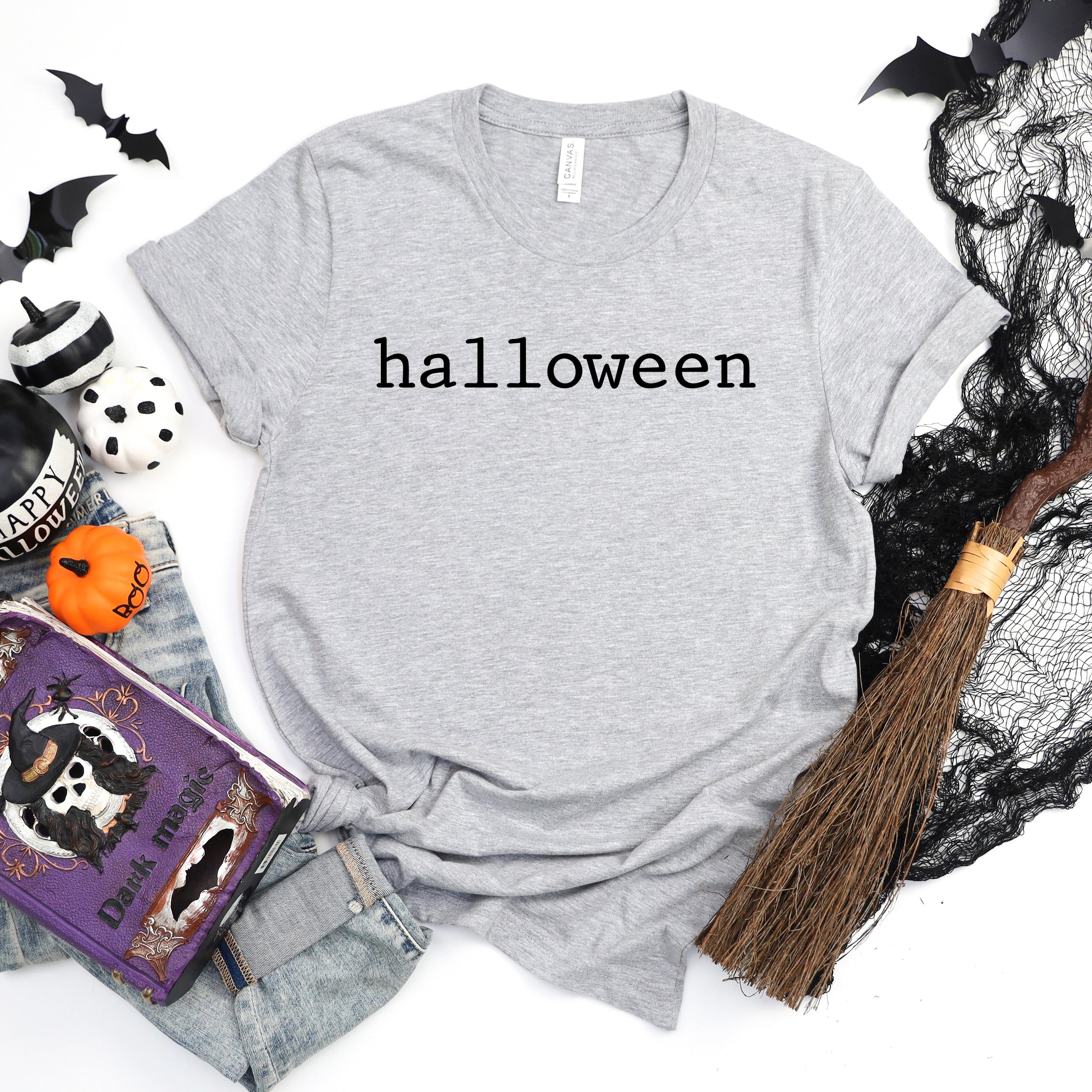 Halloween Typewriter - Women's Short Sleeve Graphic T-Shirt