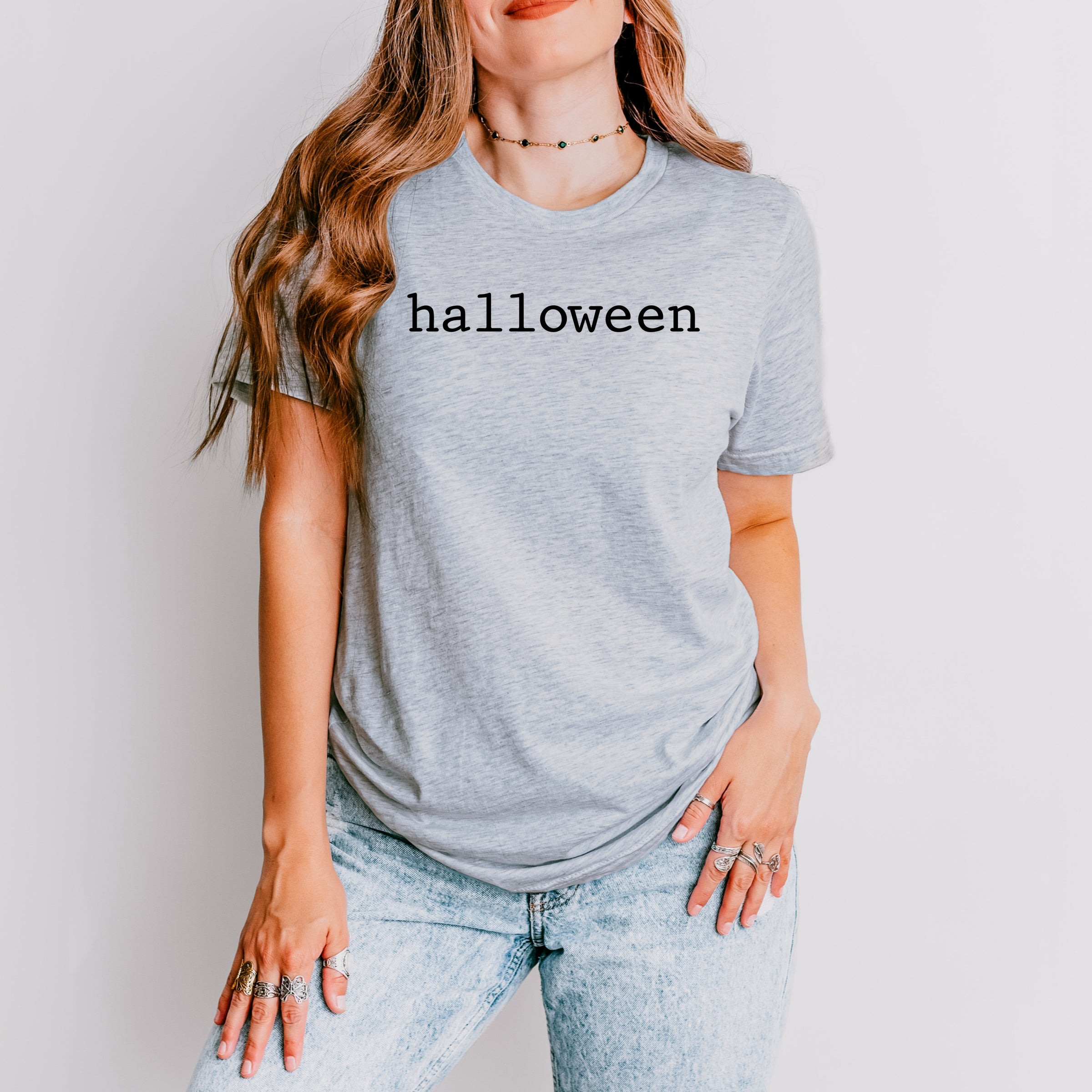 Halloween Typewriter - Women's Short Sleeve Graphic T-Shirt