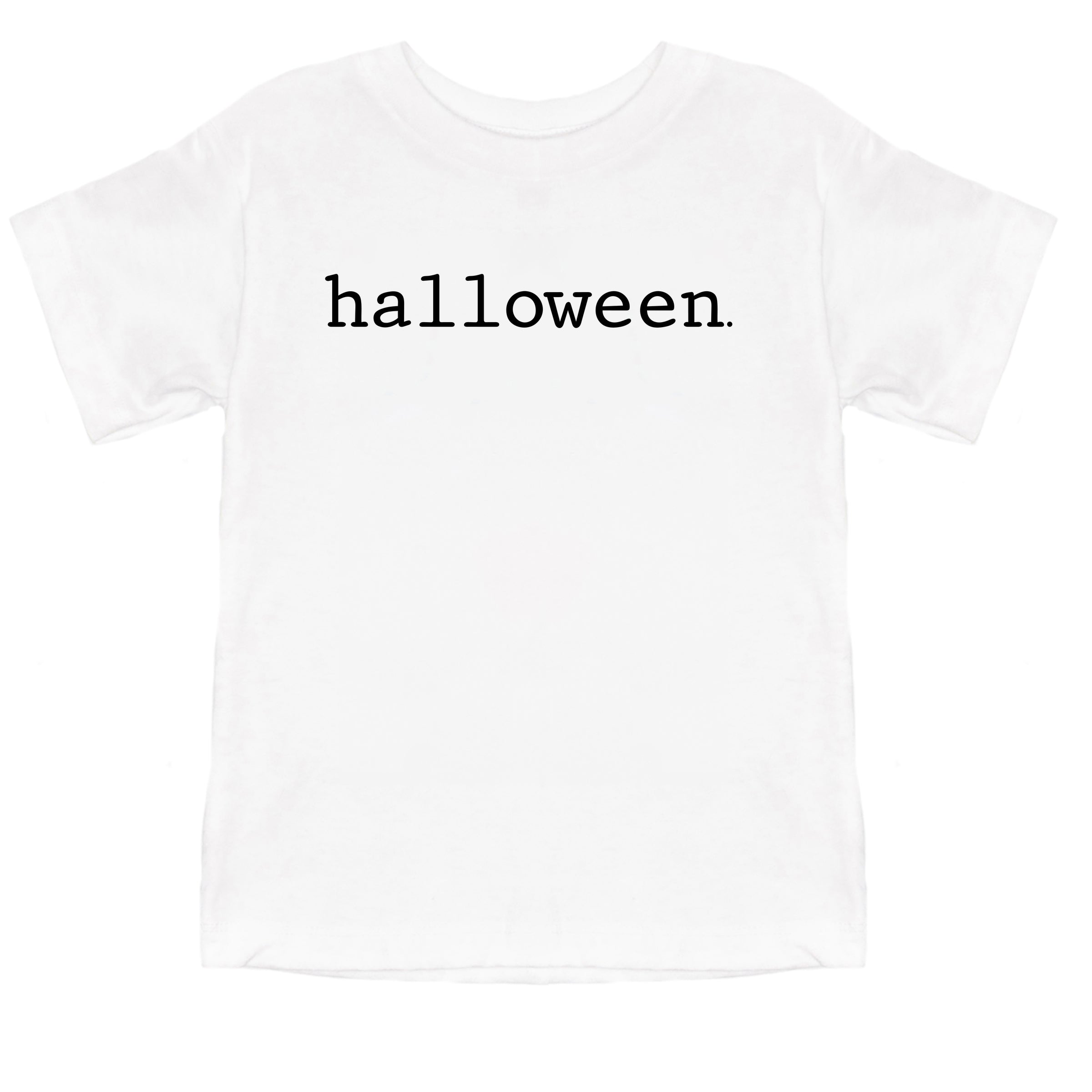 Halloween Typewriter - Youth Short Sleeve Graphic T-Shirt and Toddler Short Sleeve Graphic T-Shirt