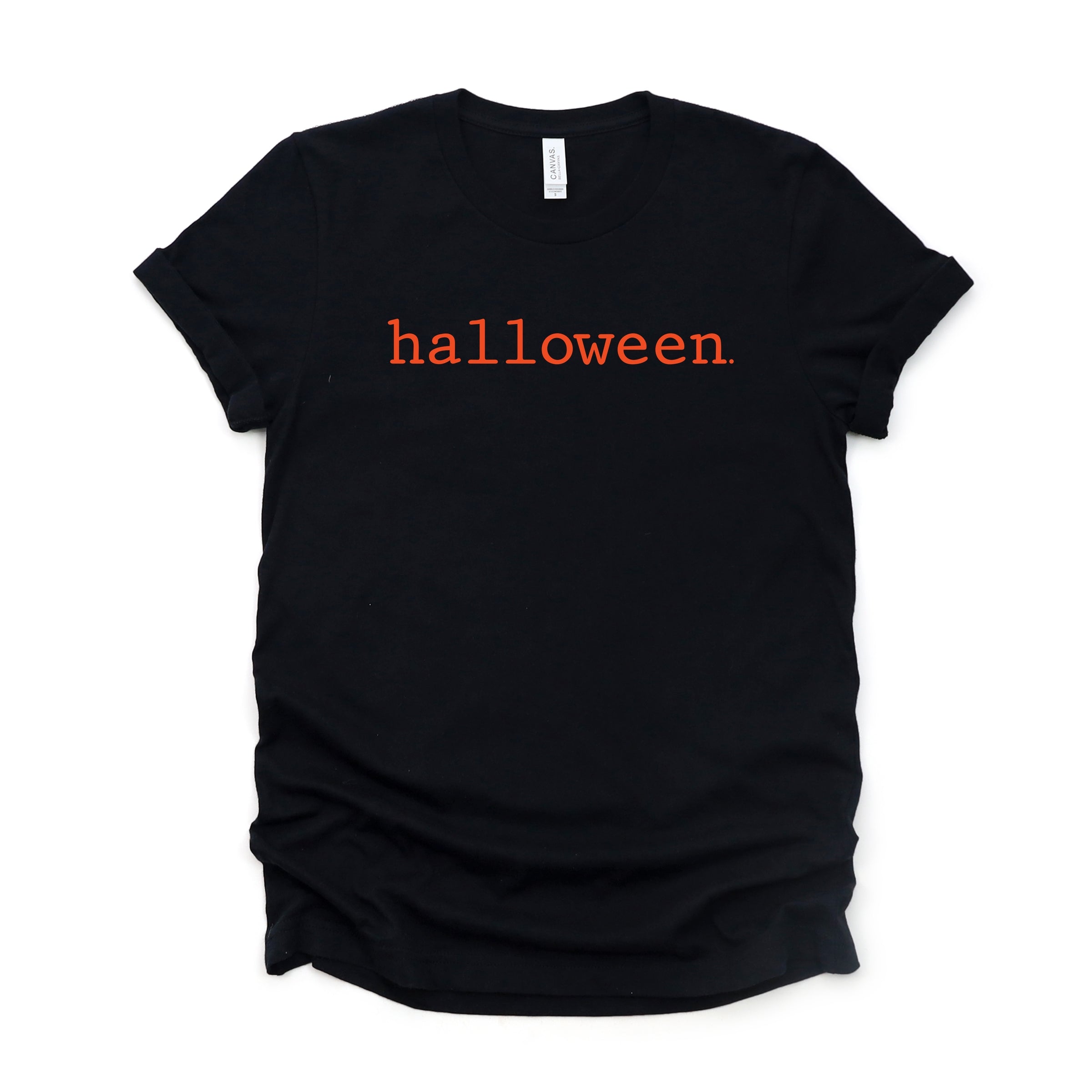 Halloween Typewriter - Women's Short Sleeve Graphic T-Shirt
