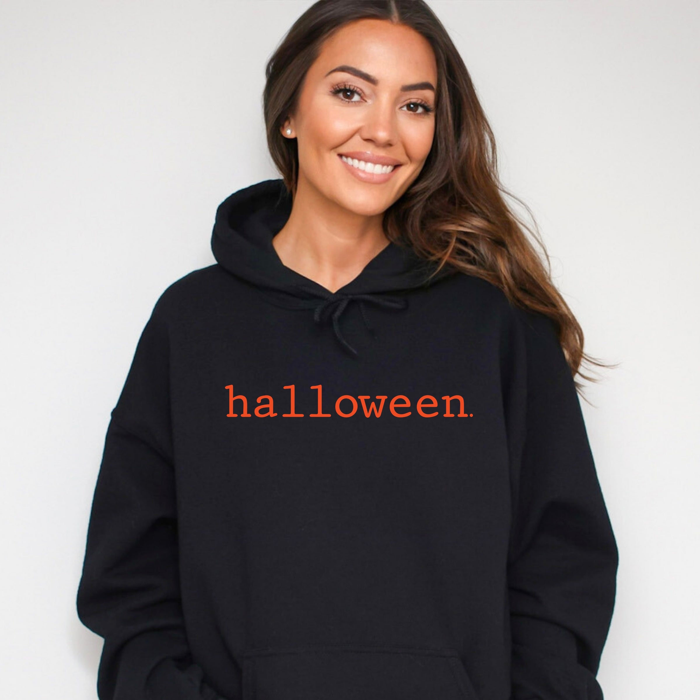 Halloween Typewriter - Women's Graphic Hoodie