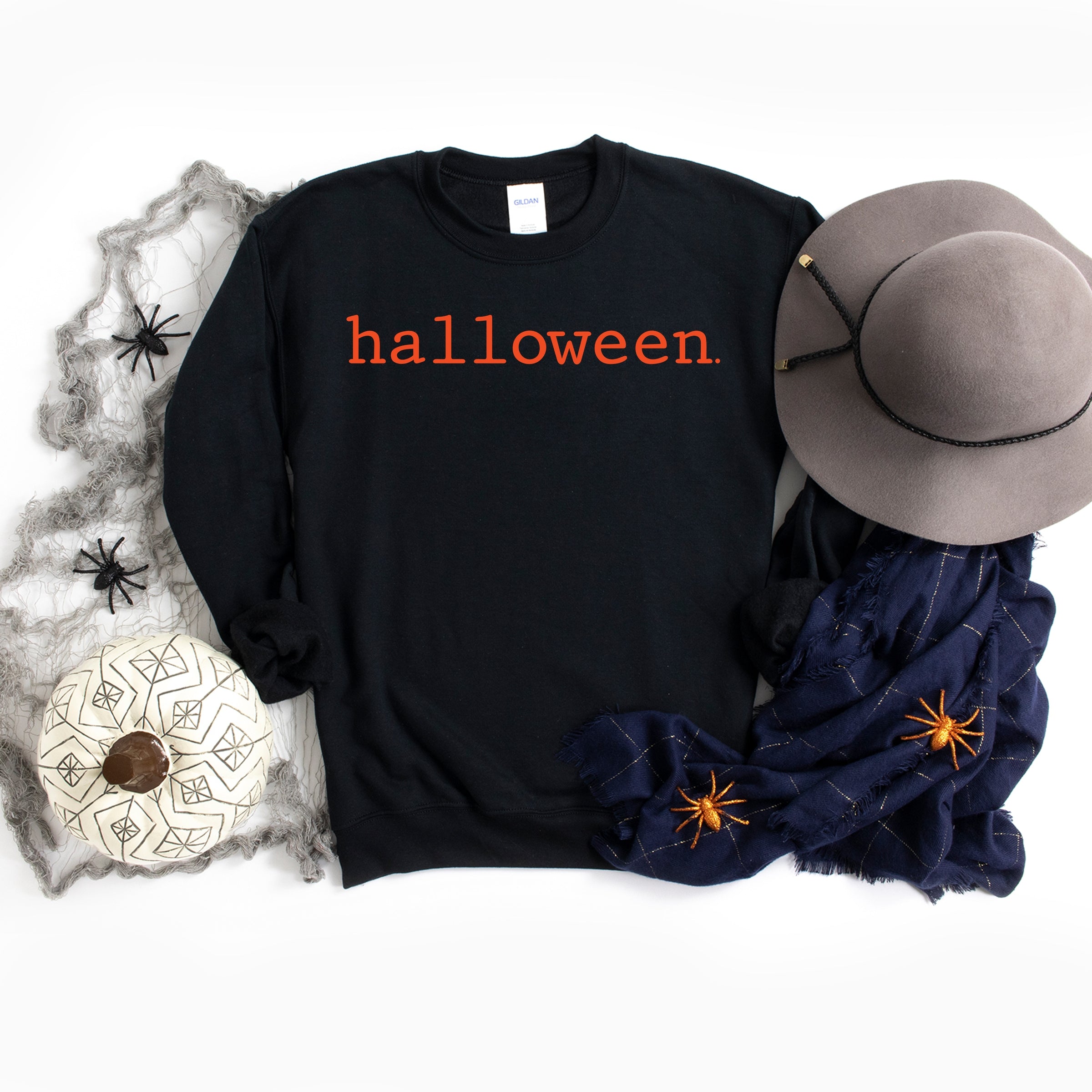 Halloween Typewriter - Women's Graphic Sweatshirt