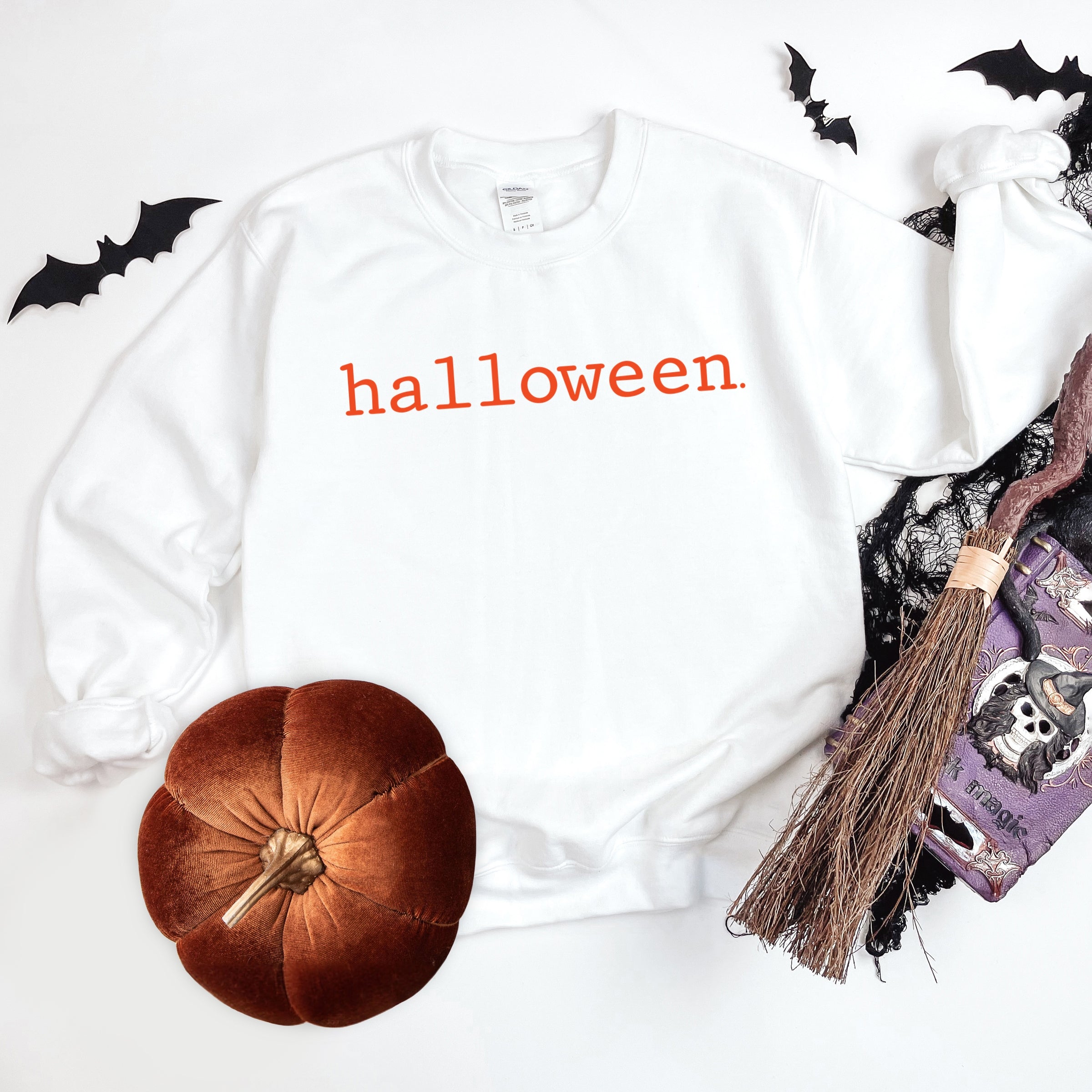 Halloween Typewriter - Women's Graphic Sweatshirt