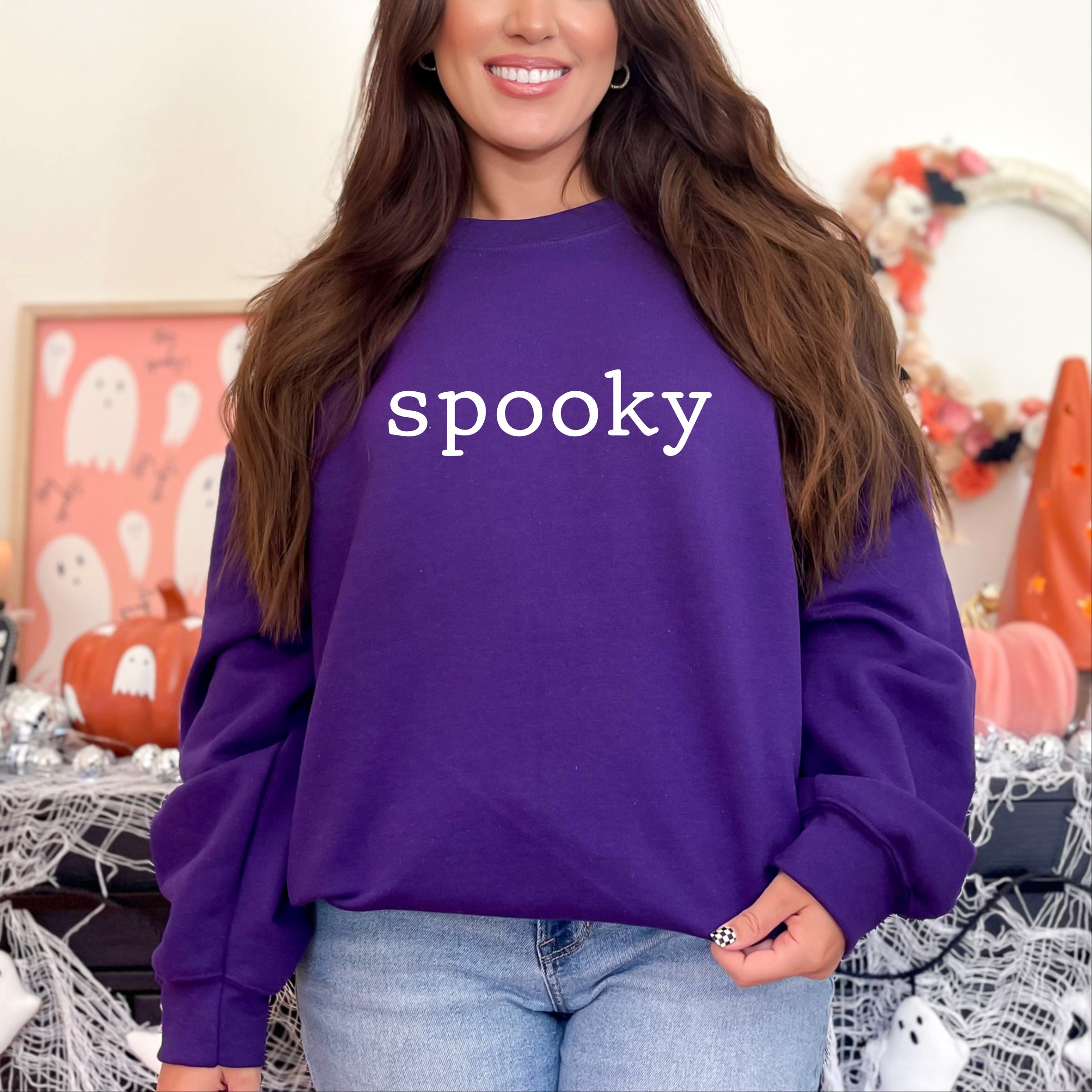 Spooky Typewriter - Women's Graphic Sweatshirt