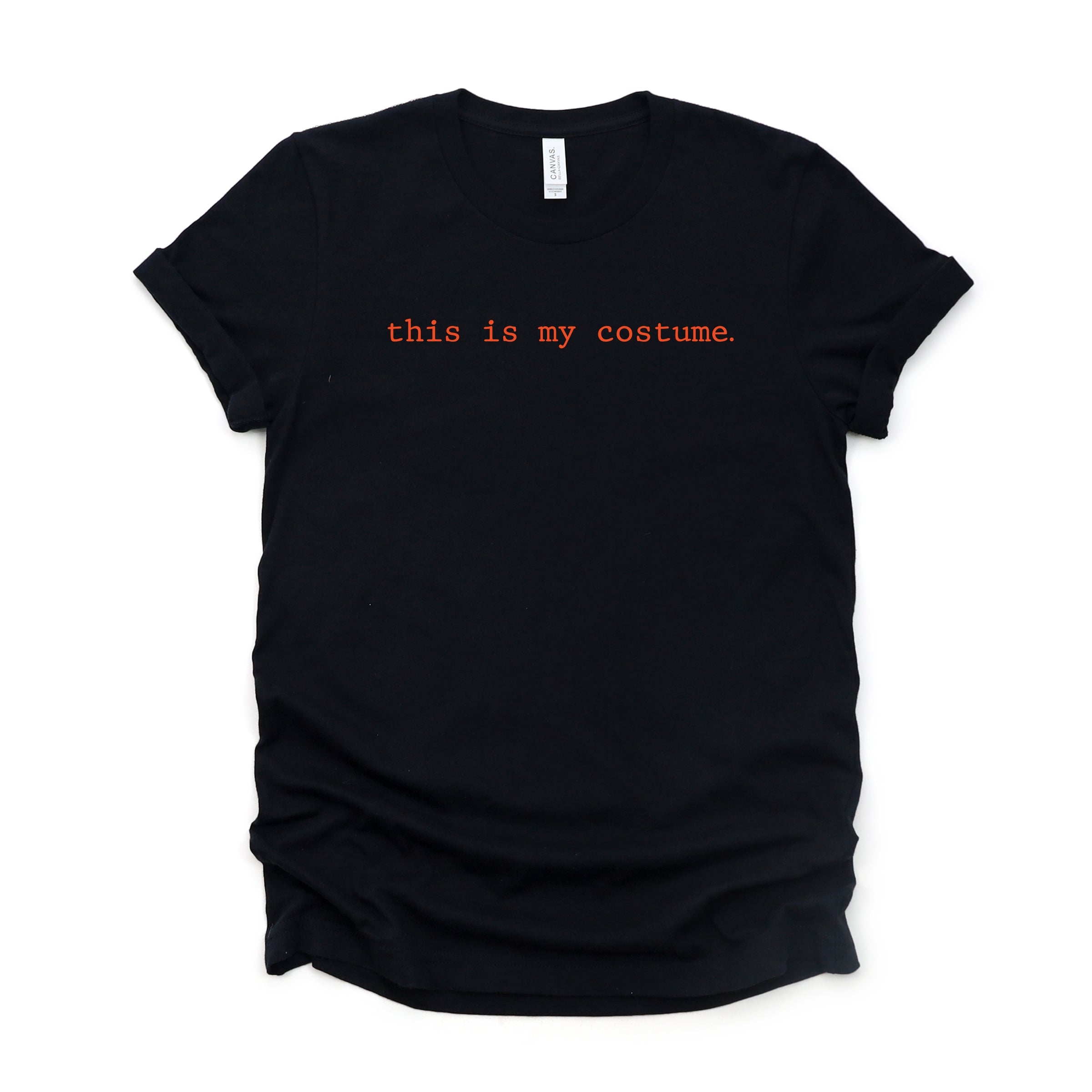 This Is My Costume Typewriter - Women's Short Sleeve Graphic T-Shirt