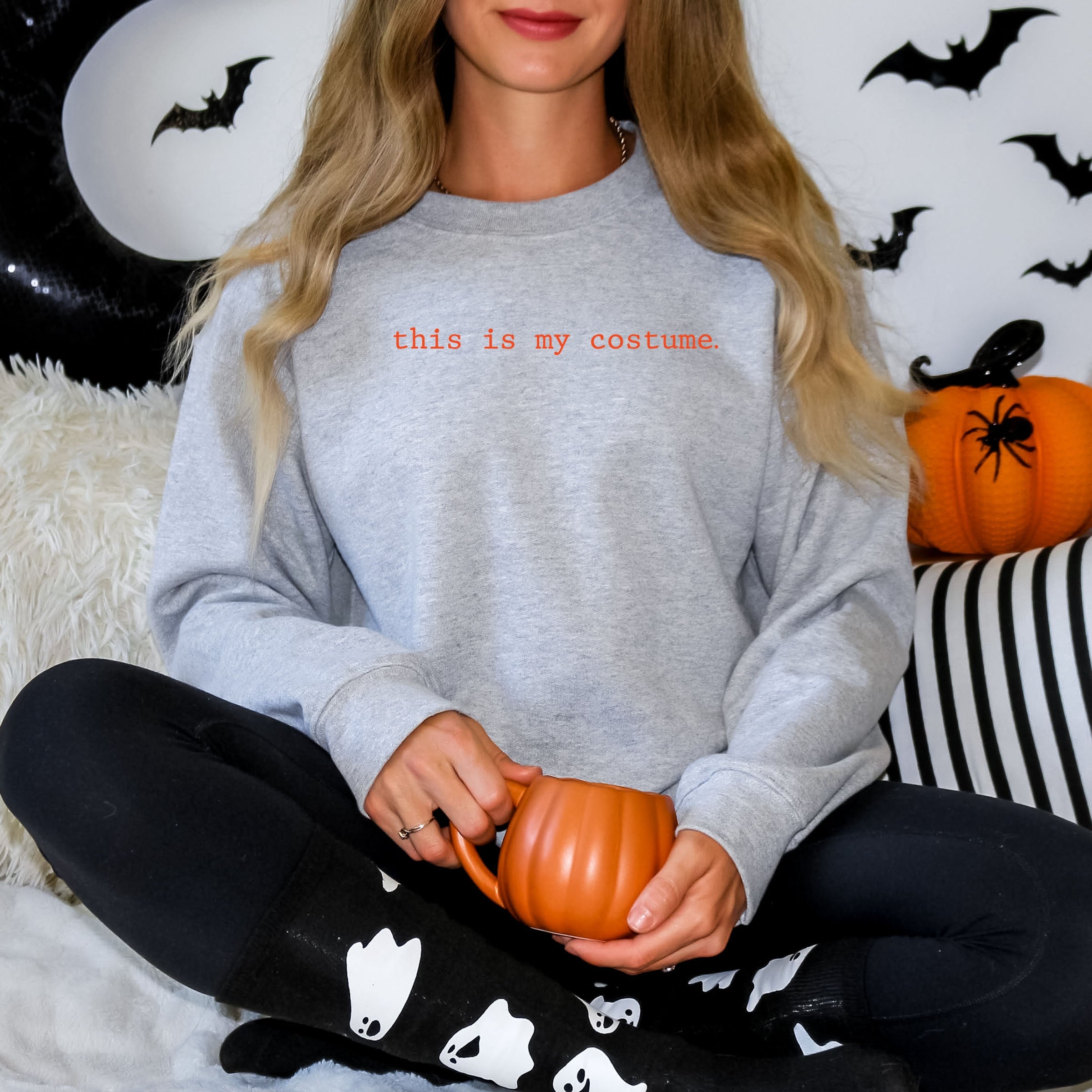 This Is My Costume Typewriter - Women's Graphic Sweatshirt