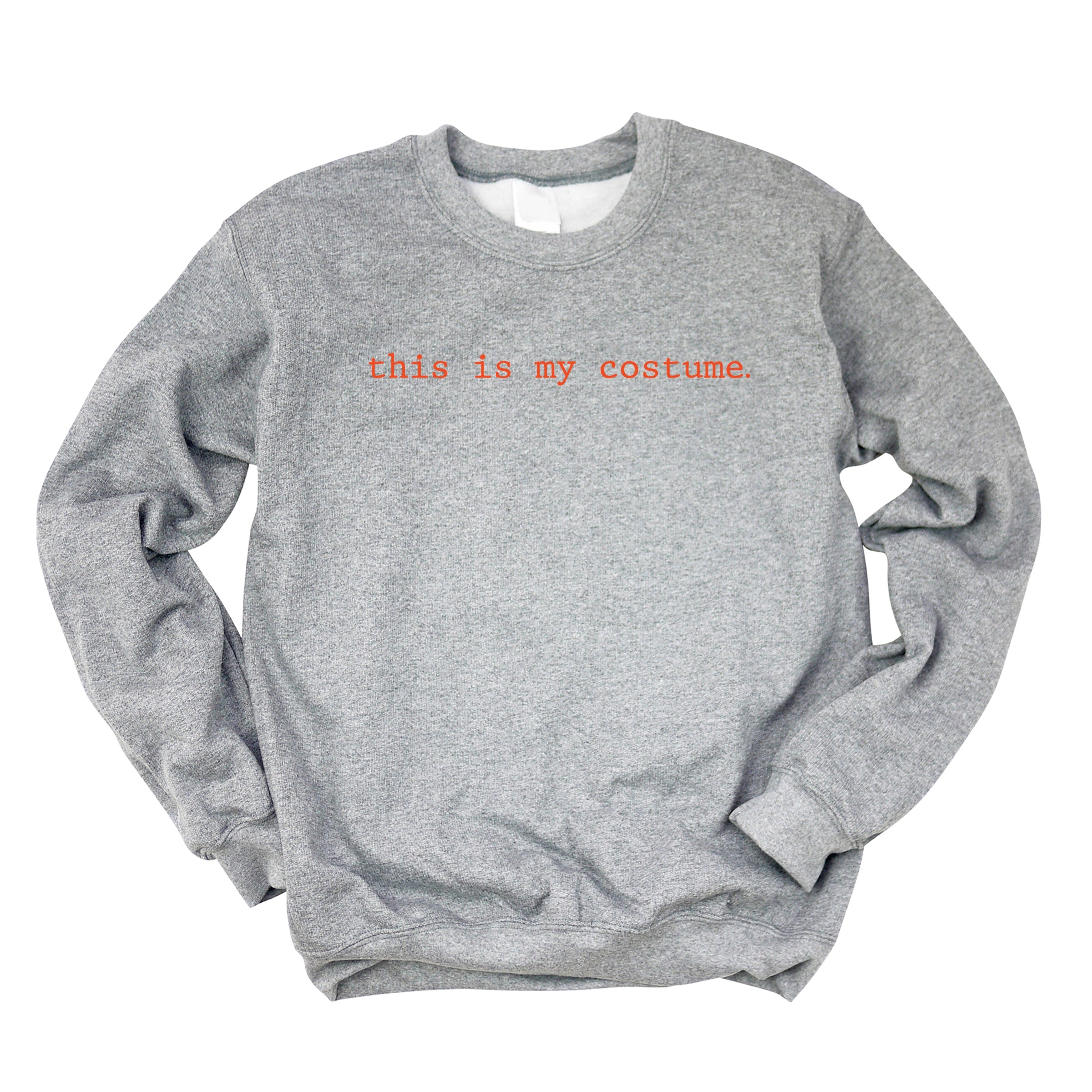 This Is My Costume Typewriter - Women's Graphic Sweatshirt