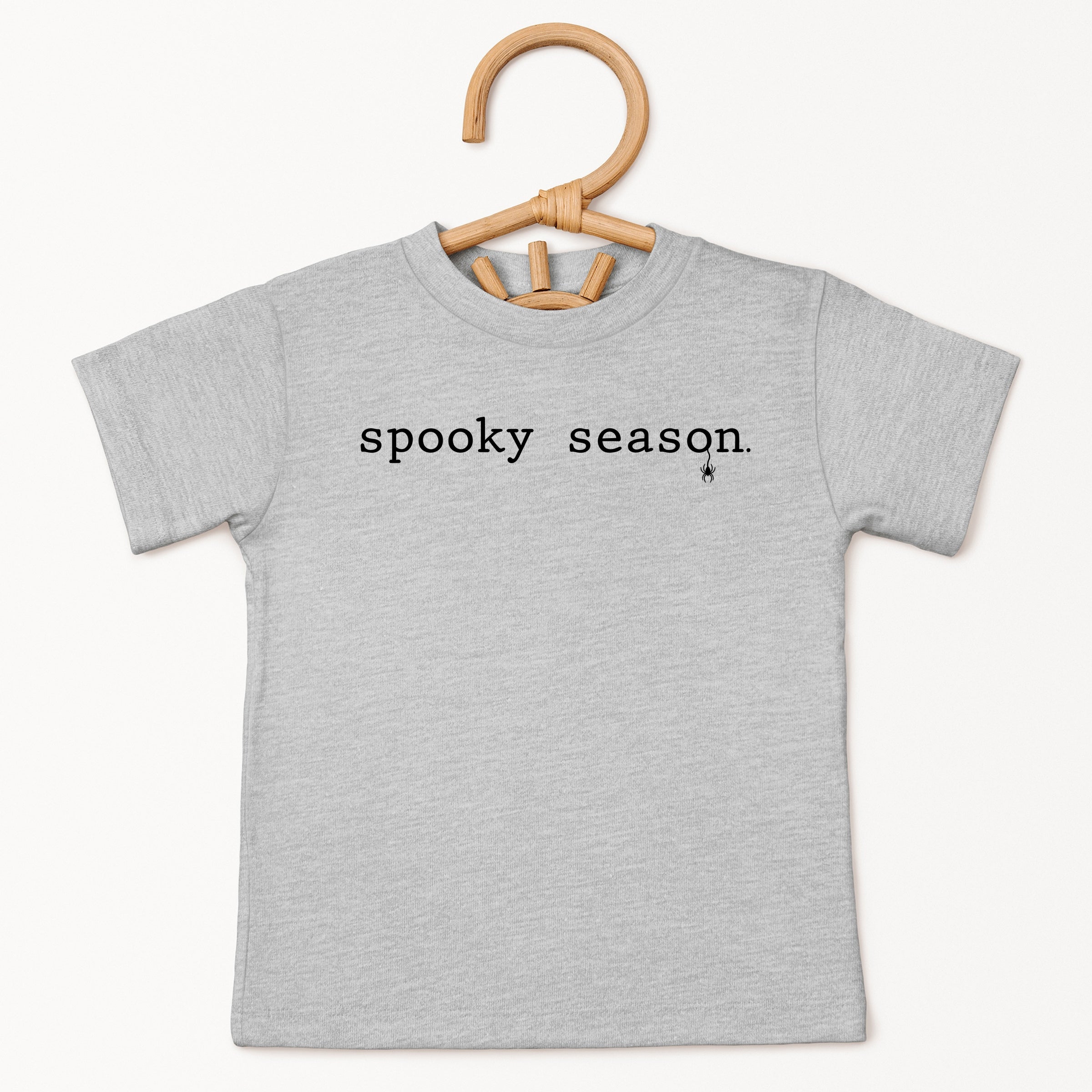 Spooky Season Typewriter - Youth Short Sleeve Graphic T-Shirt and Toddler Short Sleeve Graphic T-Shirt