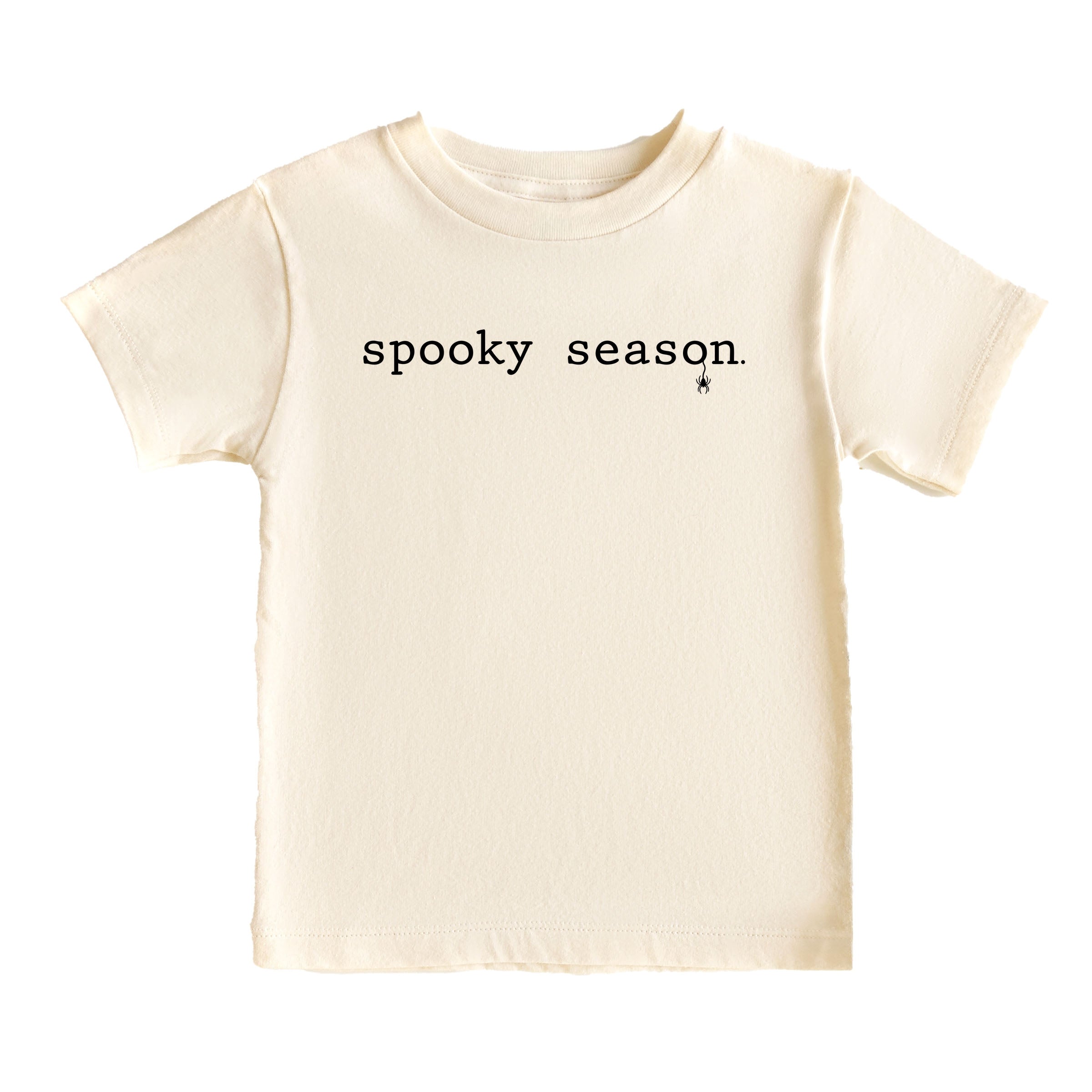 Spooky Season Typewriter - Youth Short Sleeve Graphic T-Shirt and Toddler Short Sleeve Graphic T-Shirt