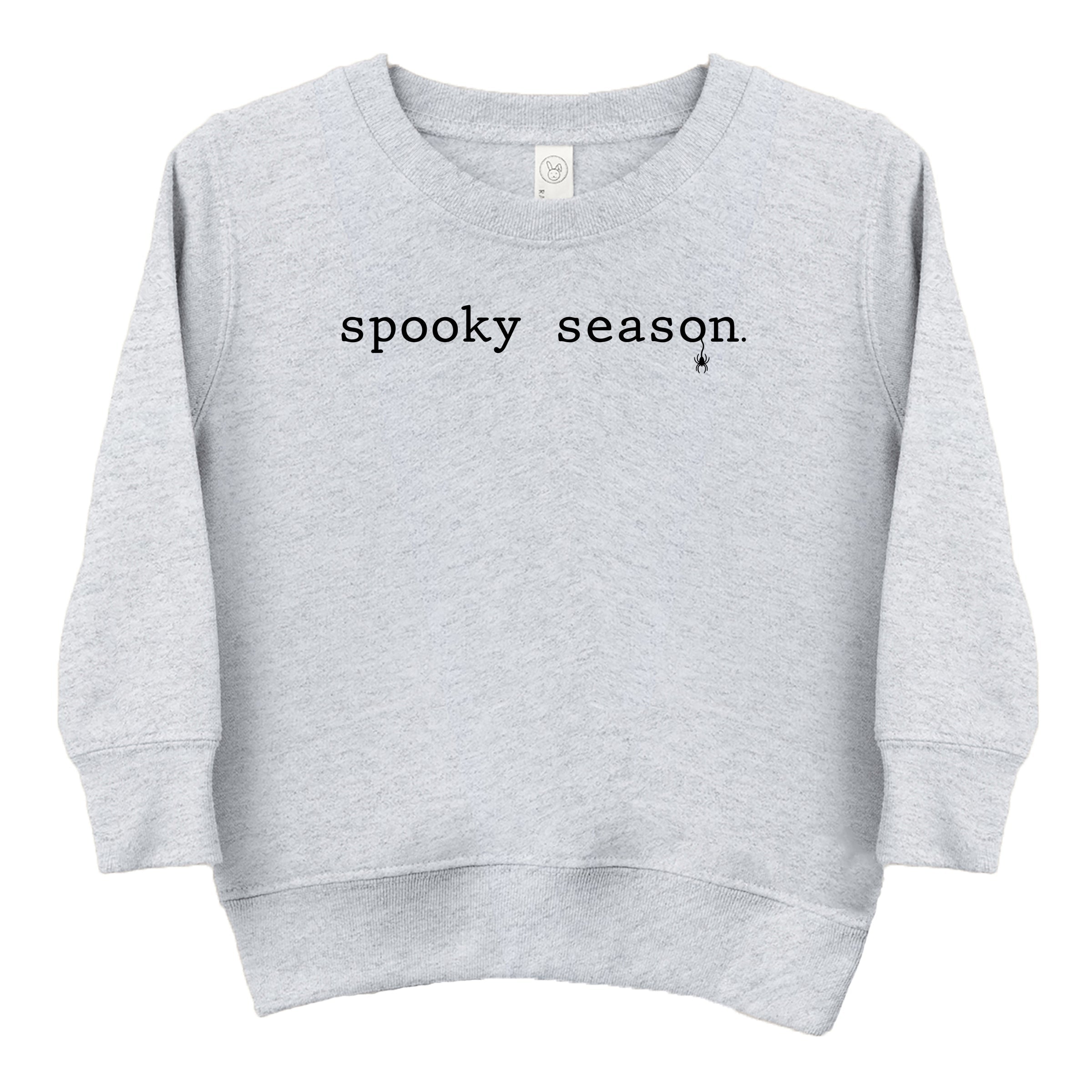 Spooky Season Typewriter - Toddler Graphic Sweatshirt and Youth Graphic Sweatshirt