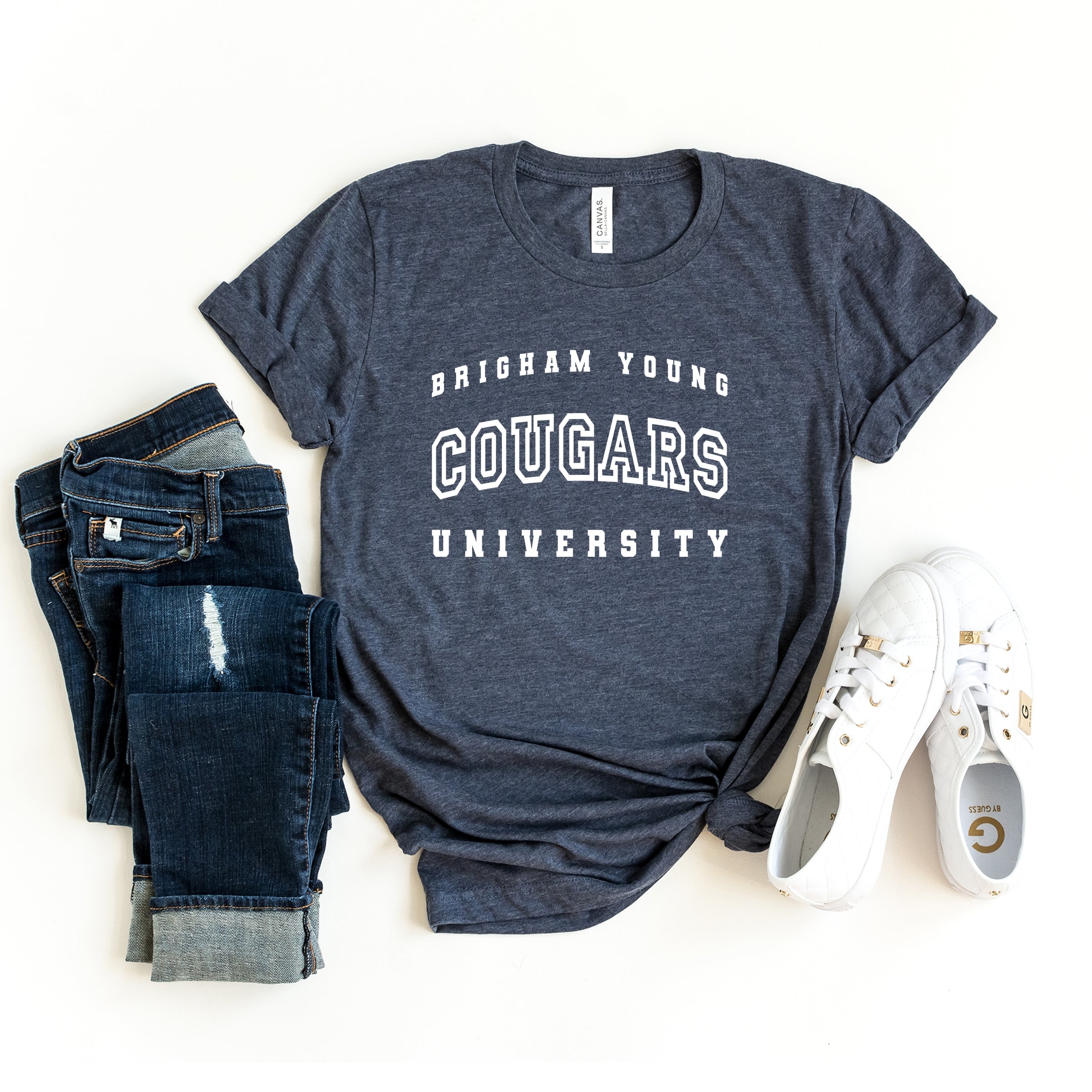 22709W_F-C Heather Navy