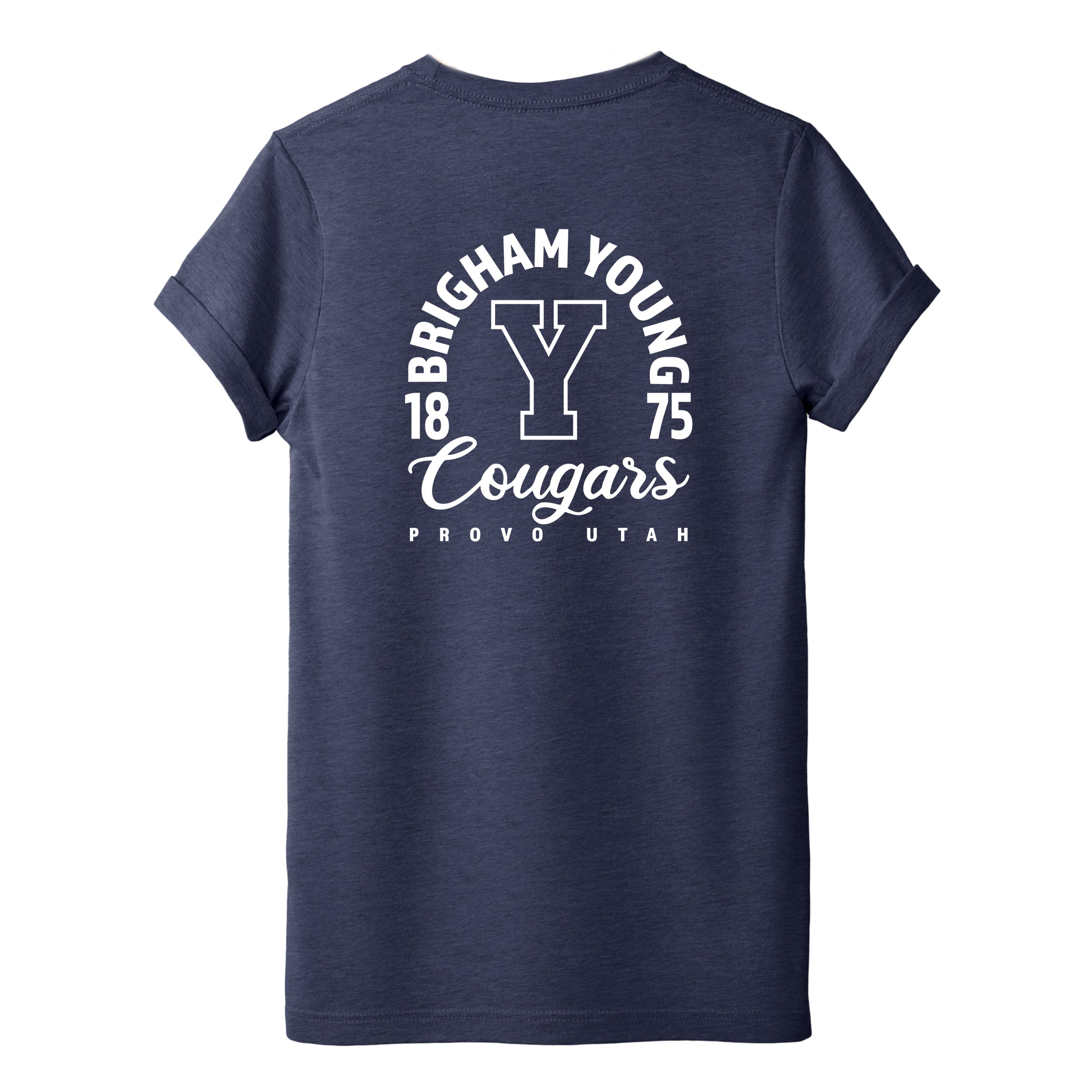 22714W_B-C Heather Navy