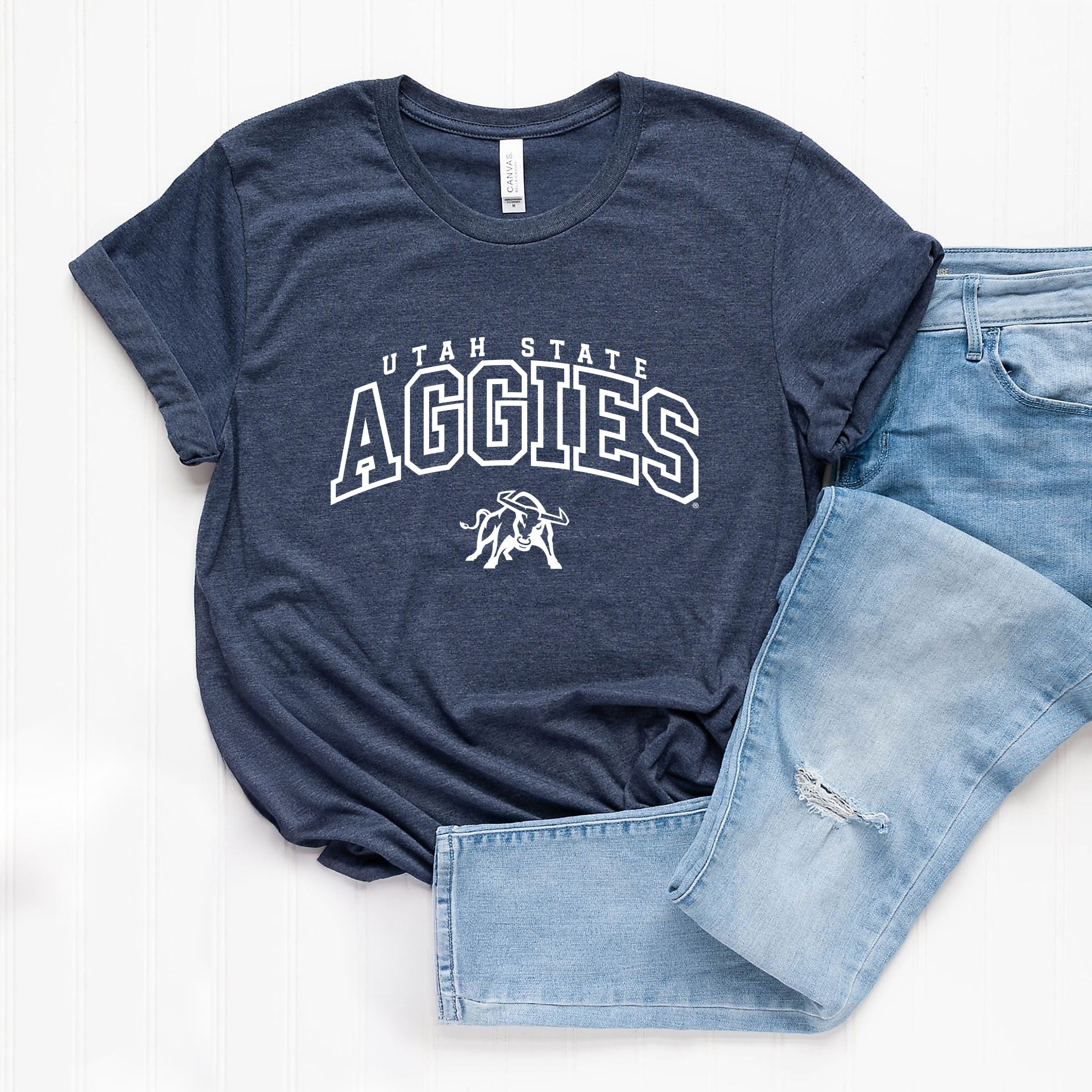 23013W_F-C Heather Navy