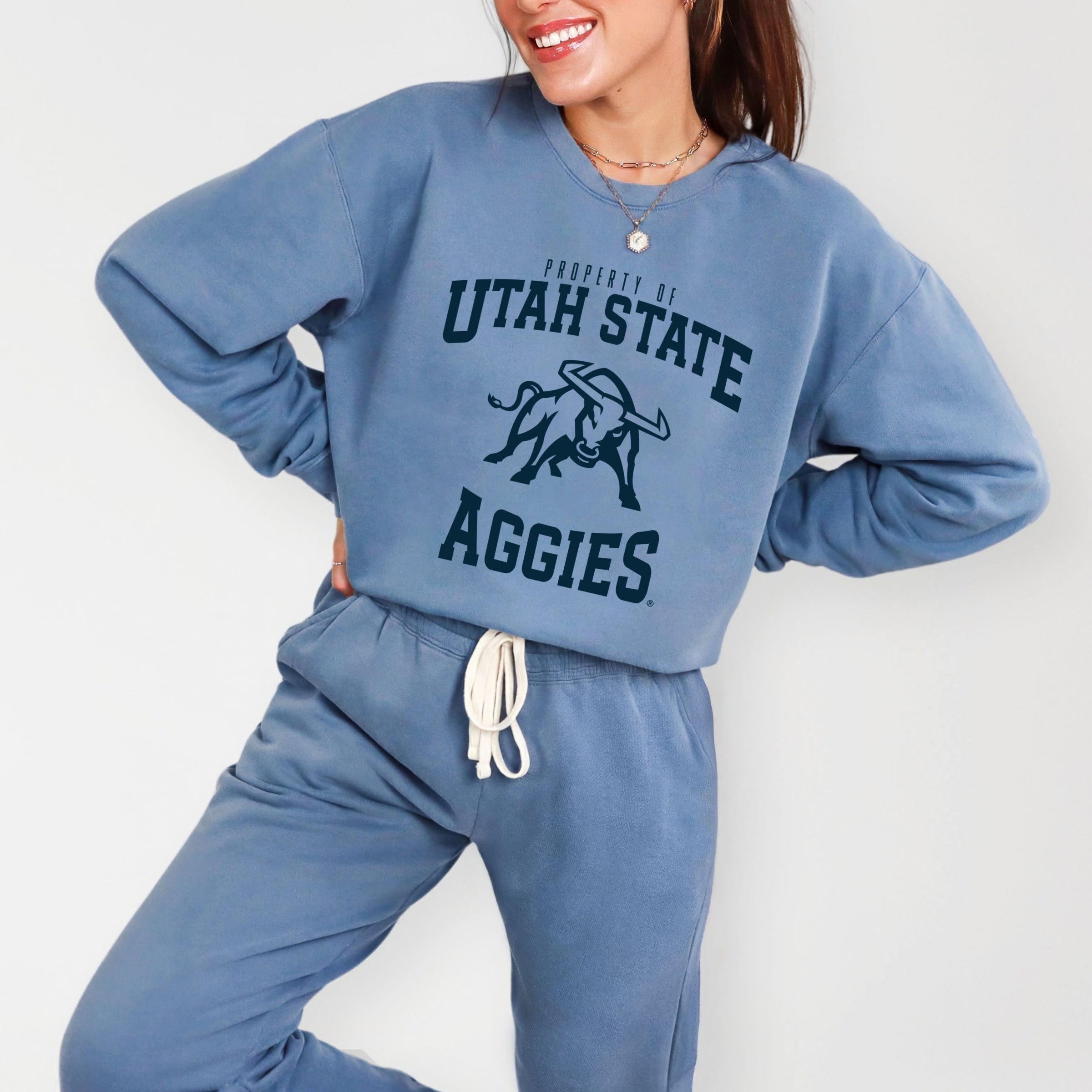 23017BLU_F-LGDSWT Blue Jean
