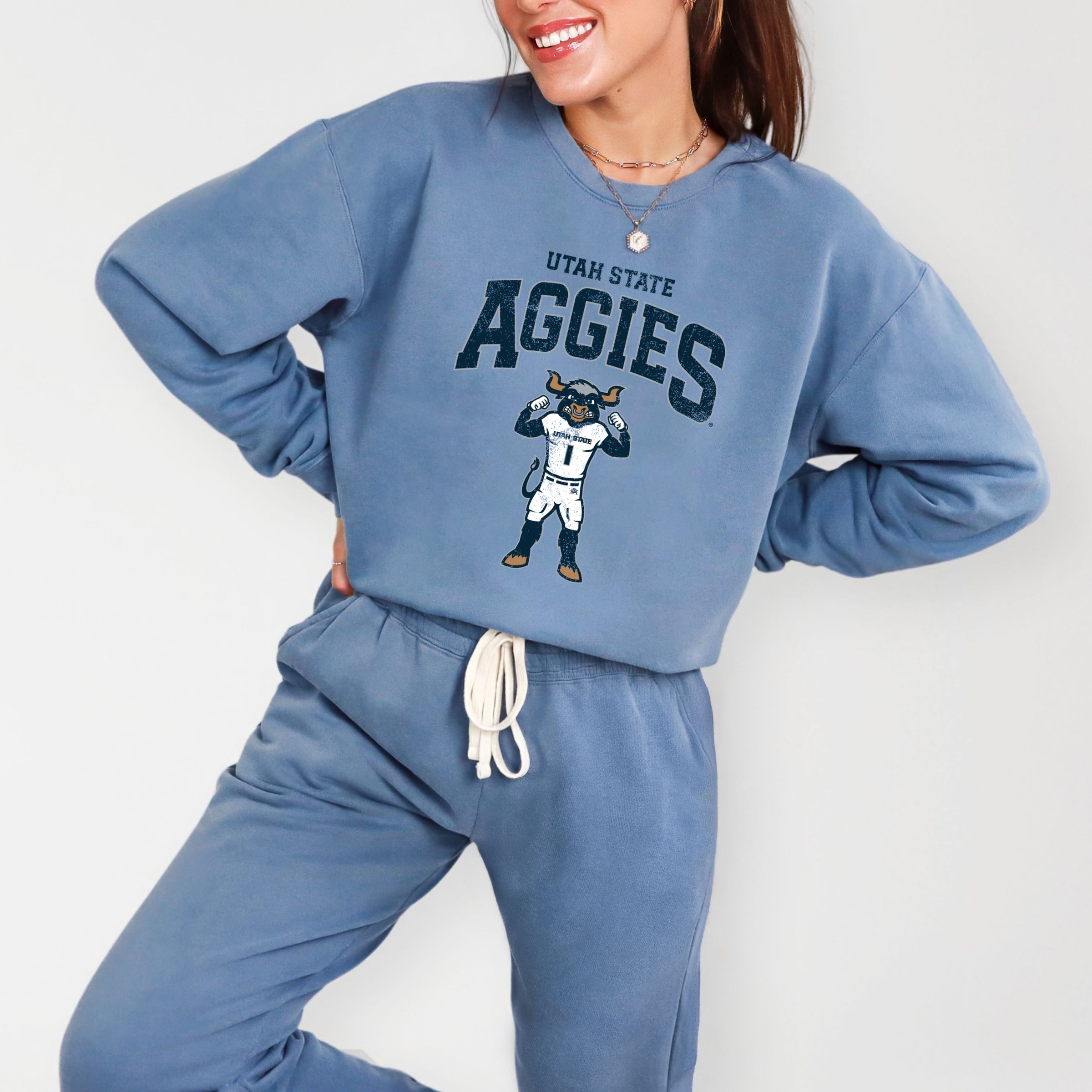 23022M_F-LGDSWT Blue Jean