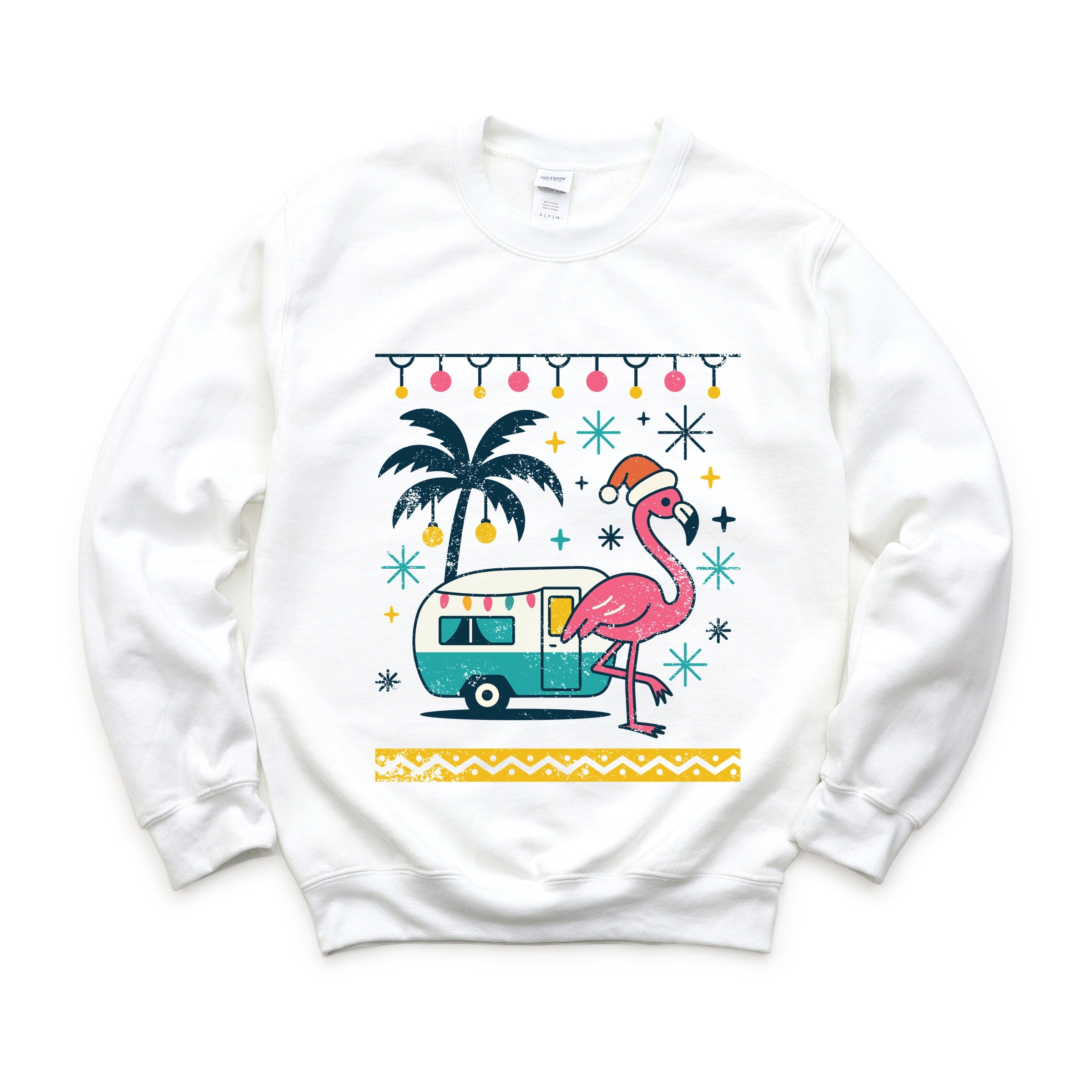 Ugly Sweater Flamingo -  Women's Sweatshirt