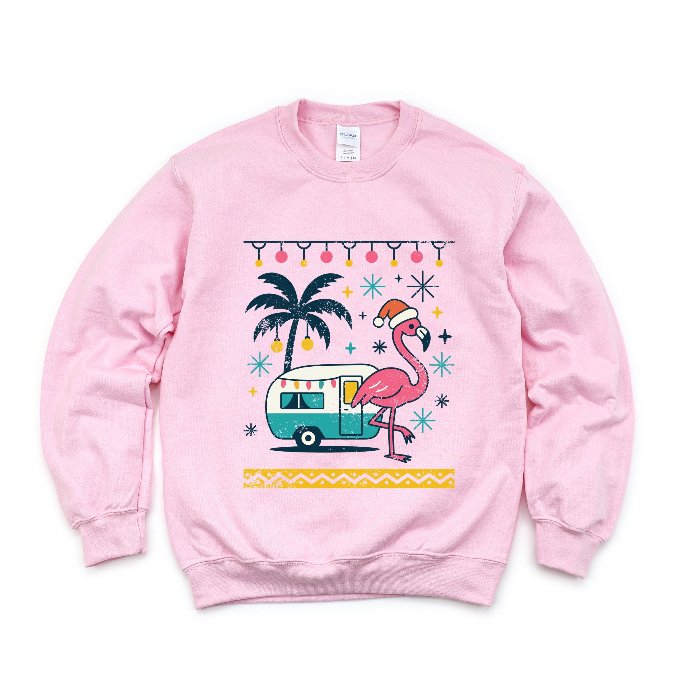 Ugly Sweater Flamingo -  Women's Sweatshirt