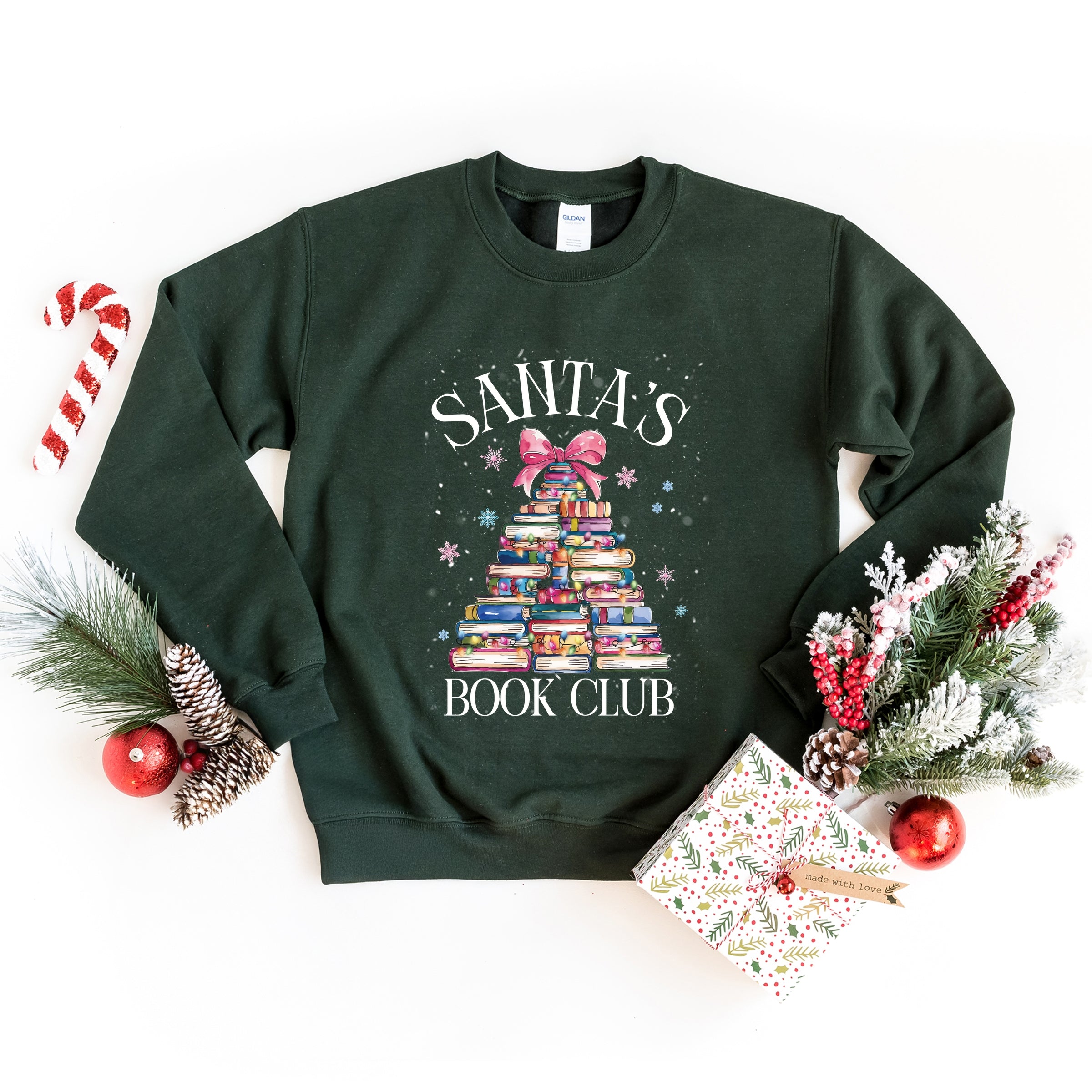 Santa's Book Club -  Women's Sweatshirt