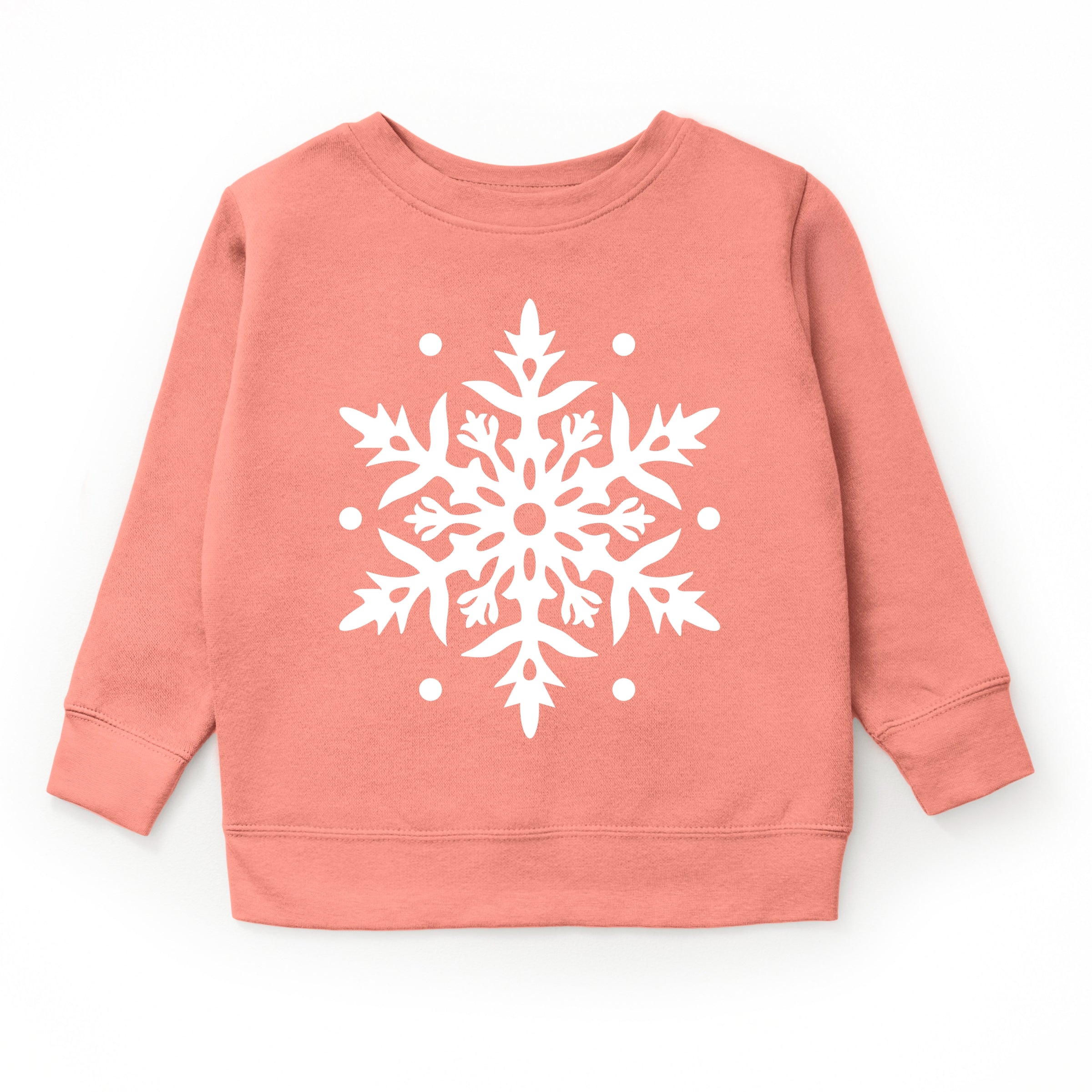 White Snowflake - Youth Graphic Sweatshirt