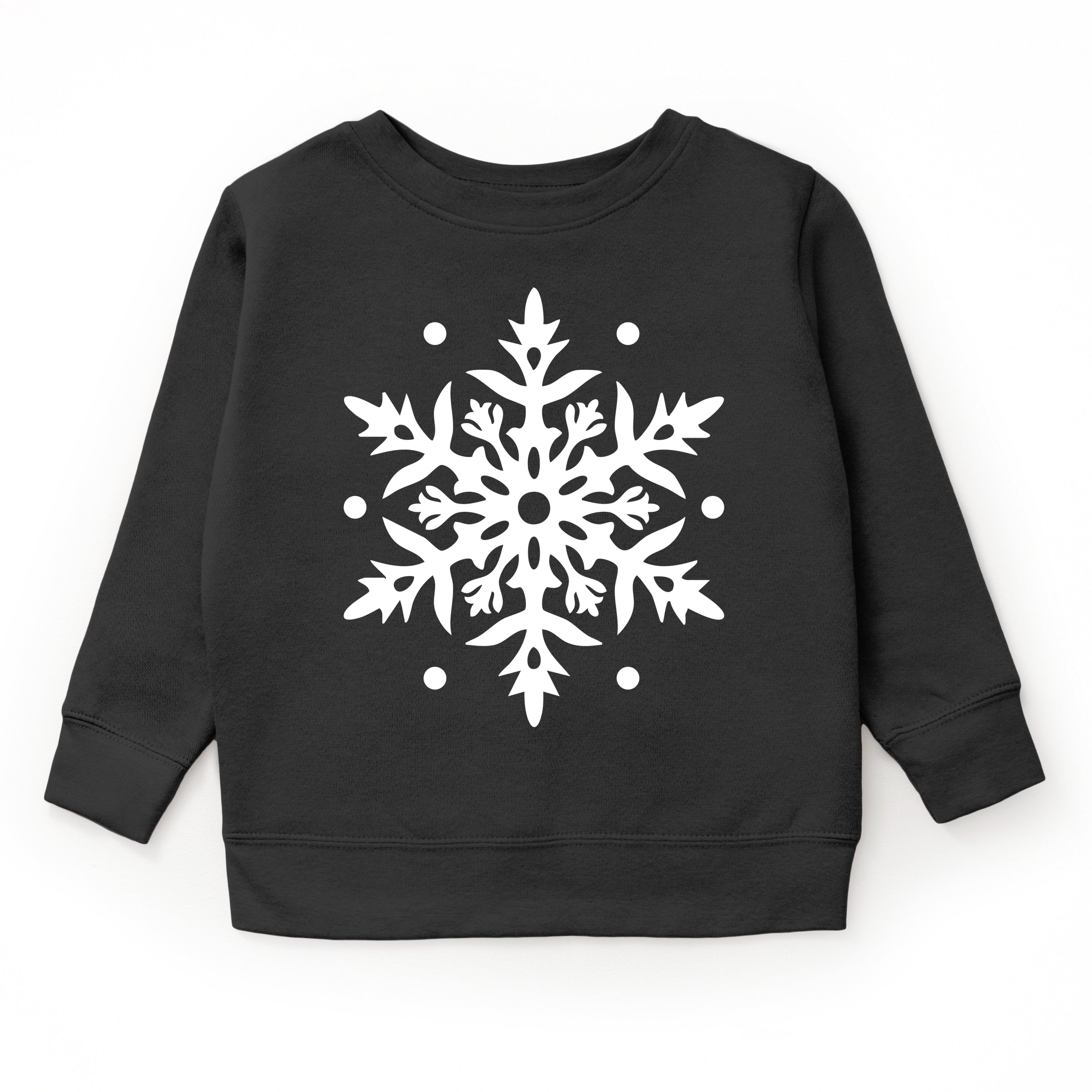 White Snowflake - Youth Graphic Sweatshirt