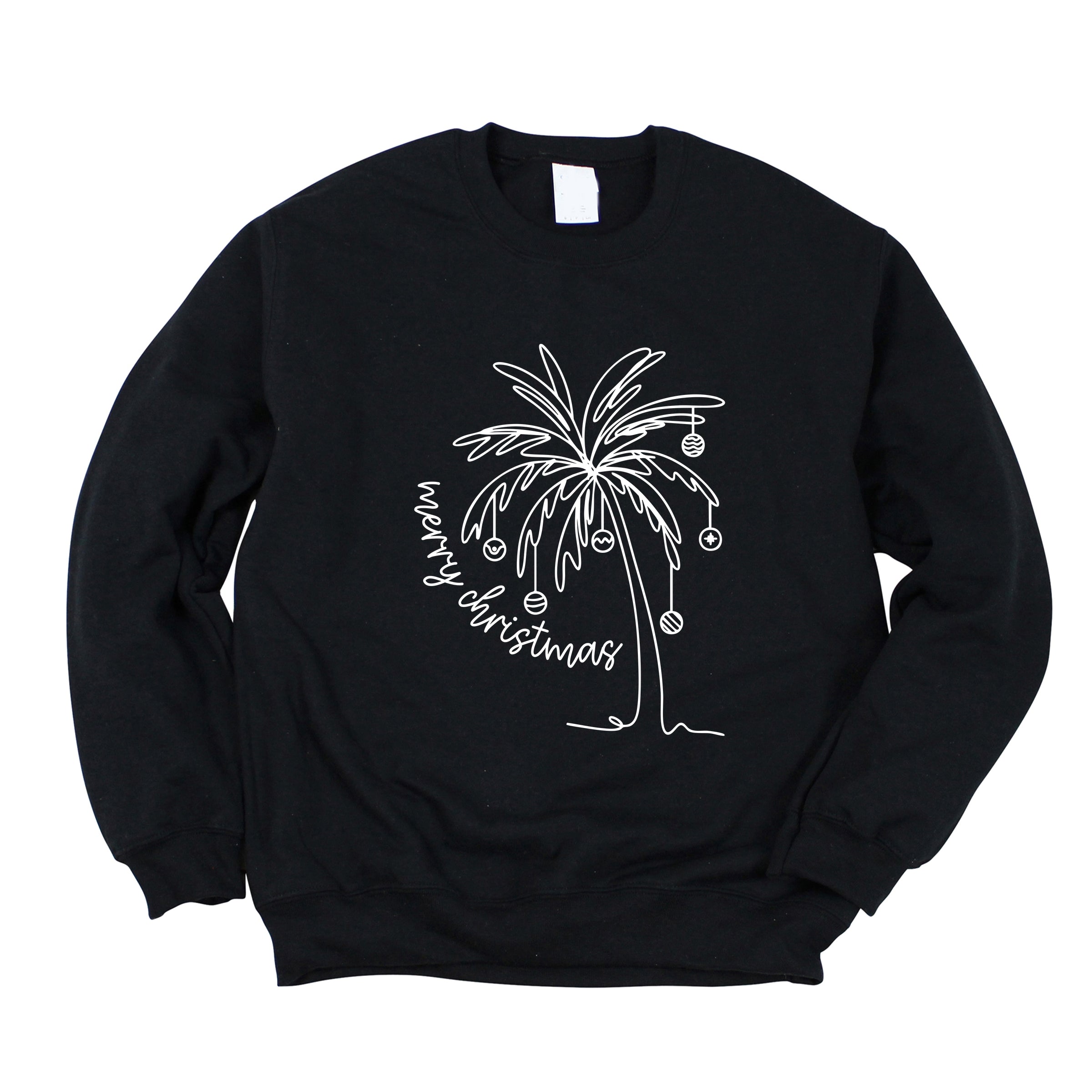 Merry Christmas Palm Tree - Sweatshirt