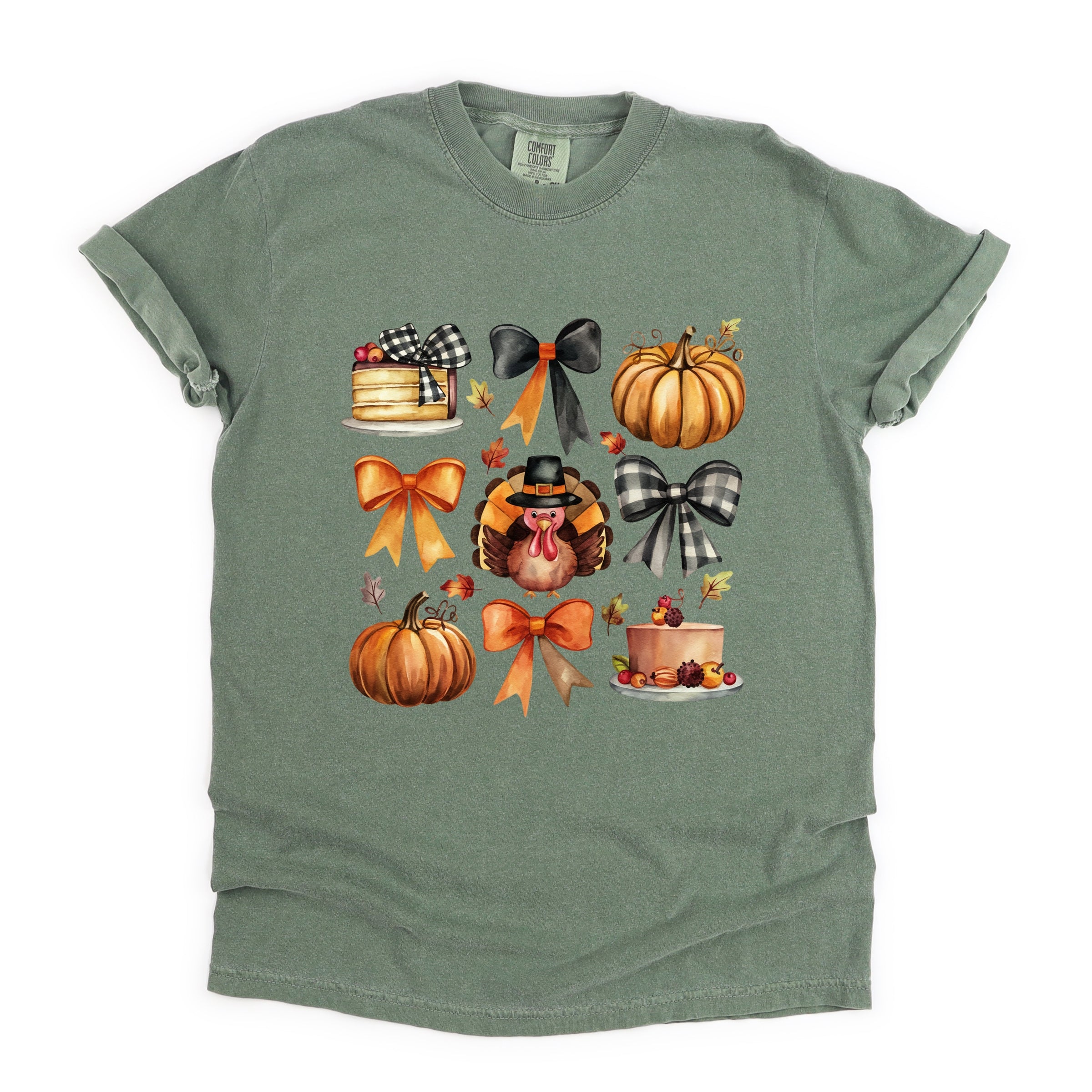 Turkey Coquette - Women's Garment Dyed Graphic T-Shirt